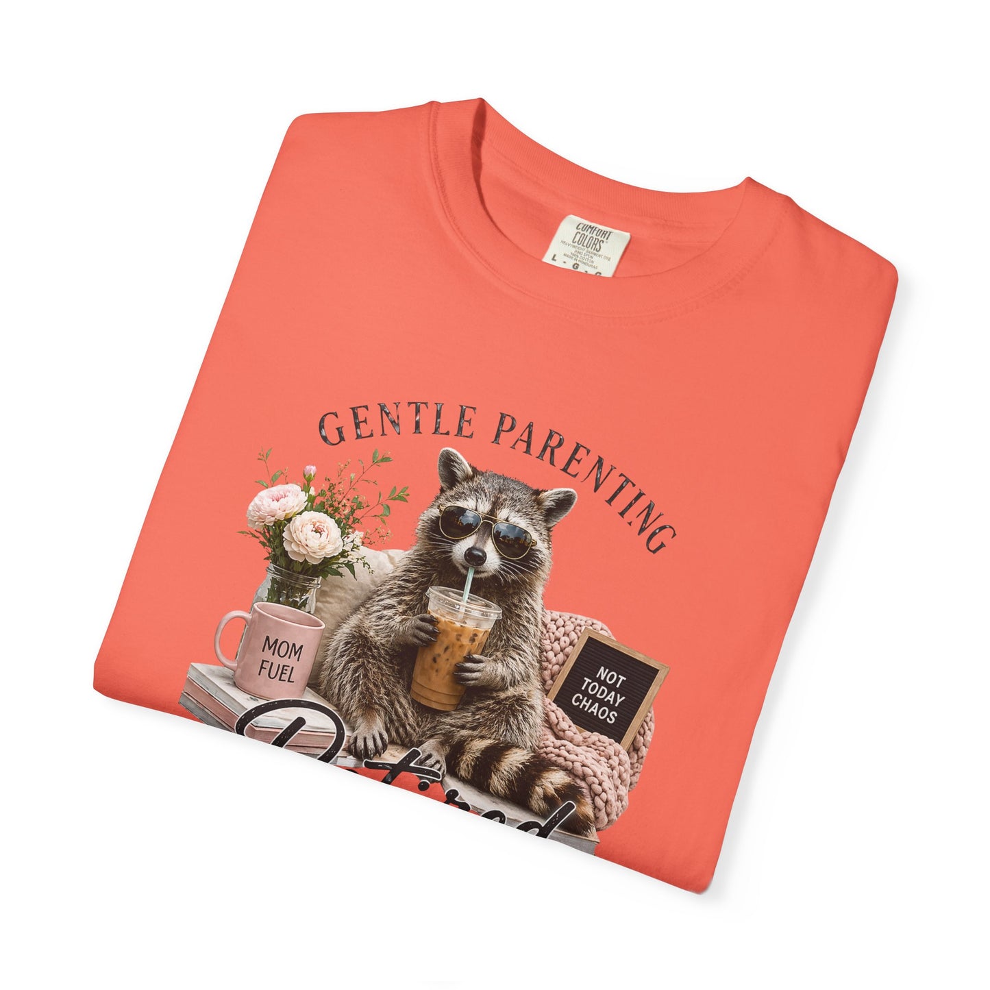Retired Gentle Parenting Raccoon T-Shirt