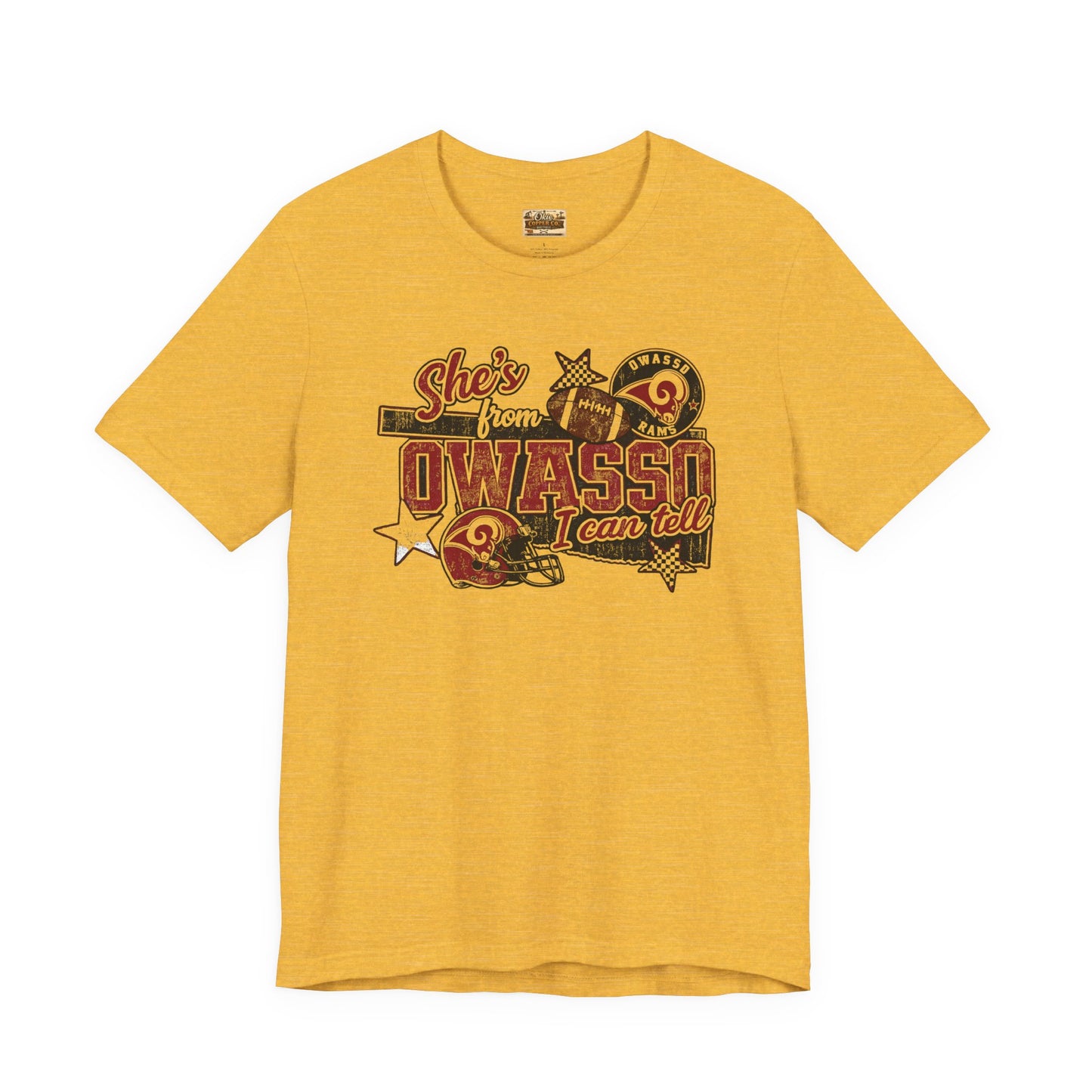 Owasso Pride T-Shirt – "She's from Owasso I can tell" Graphic Tee