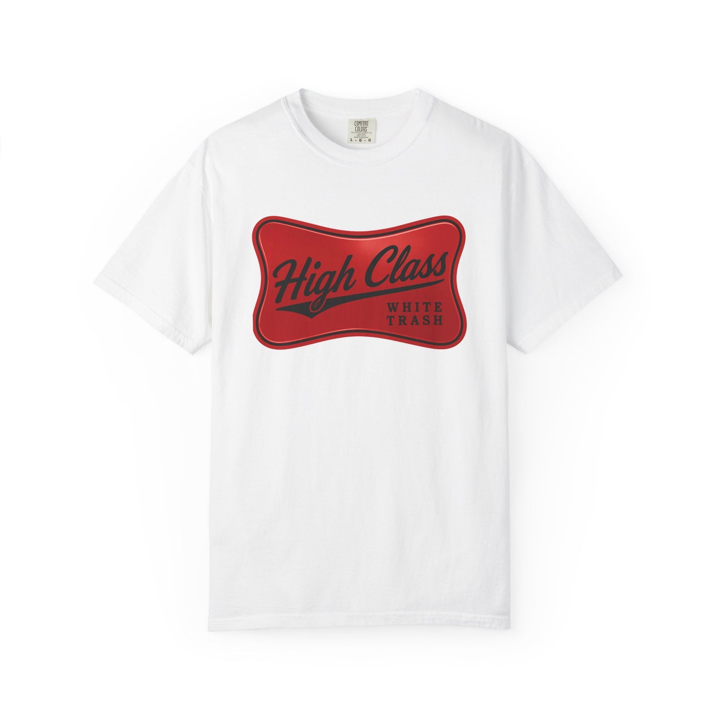 T-Shirt — "High Class White Trash" Retro Logo