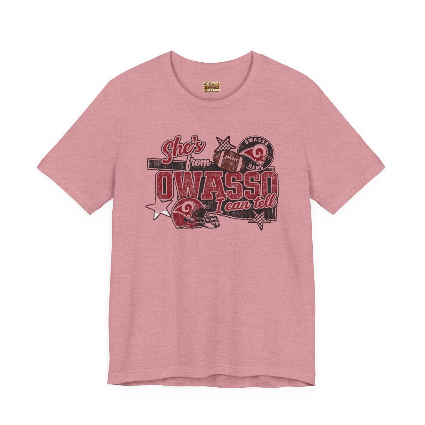 Owasso Pride T-Shirt – "She's from Owasso I can tell" Graphic Tee
