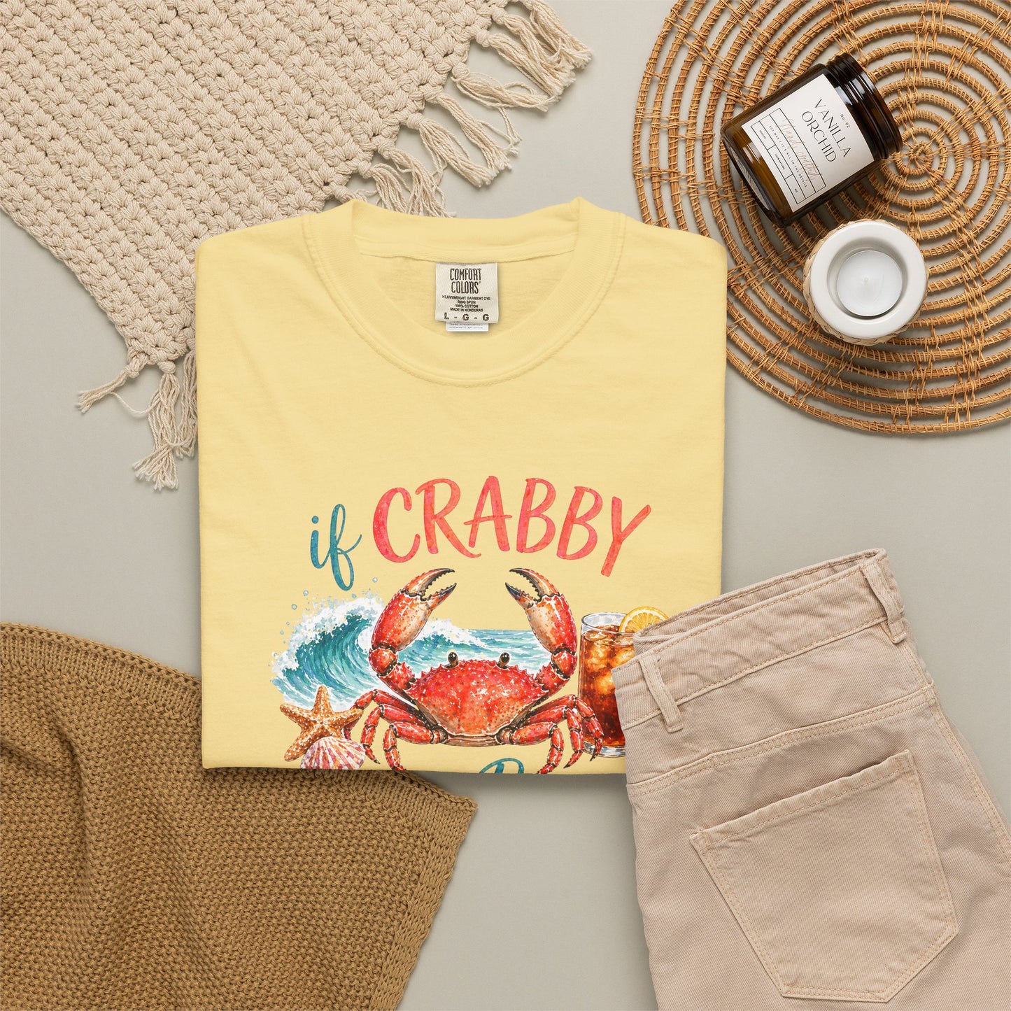 If Crabby Please Return to the Beach T-Shirt