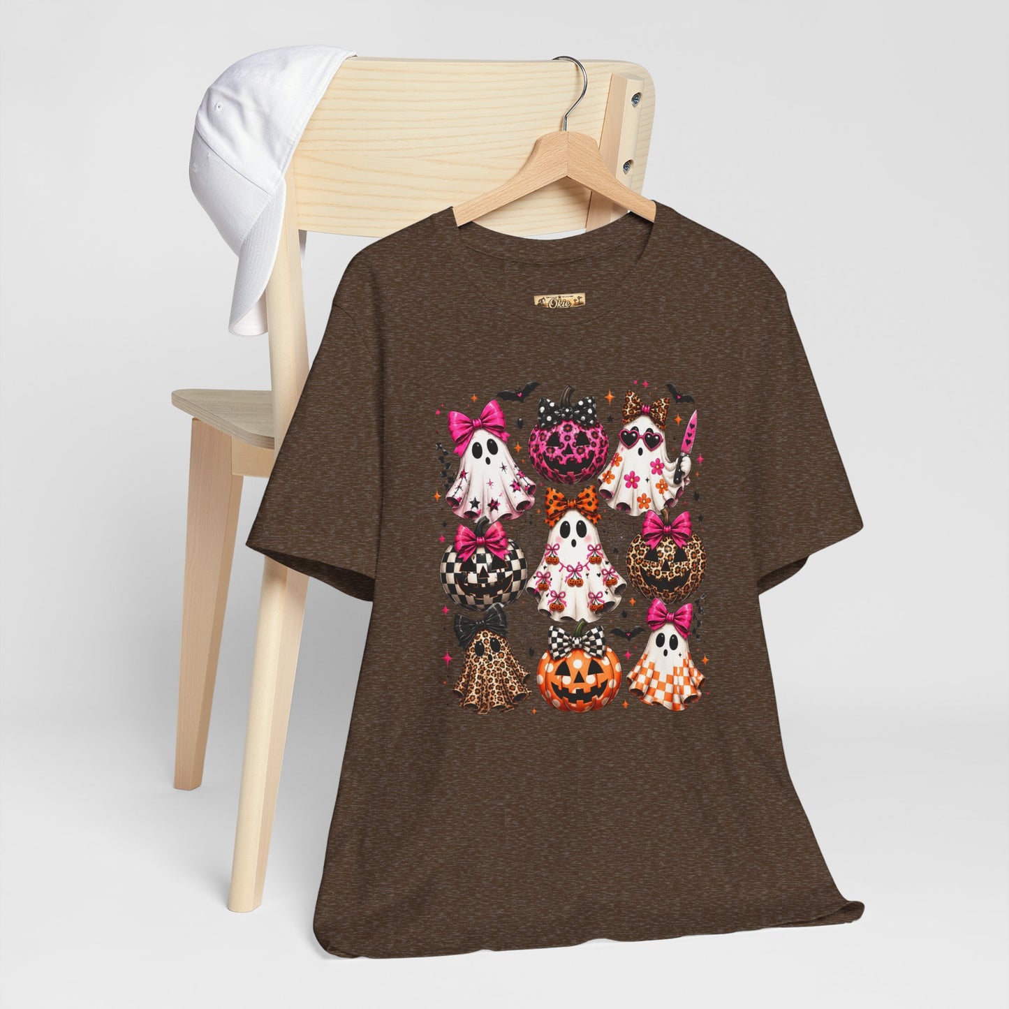 Halloween Kitty Pumpkins Tee