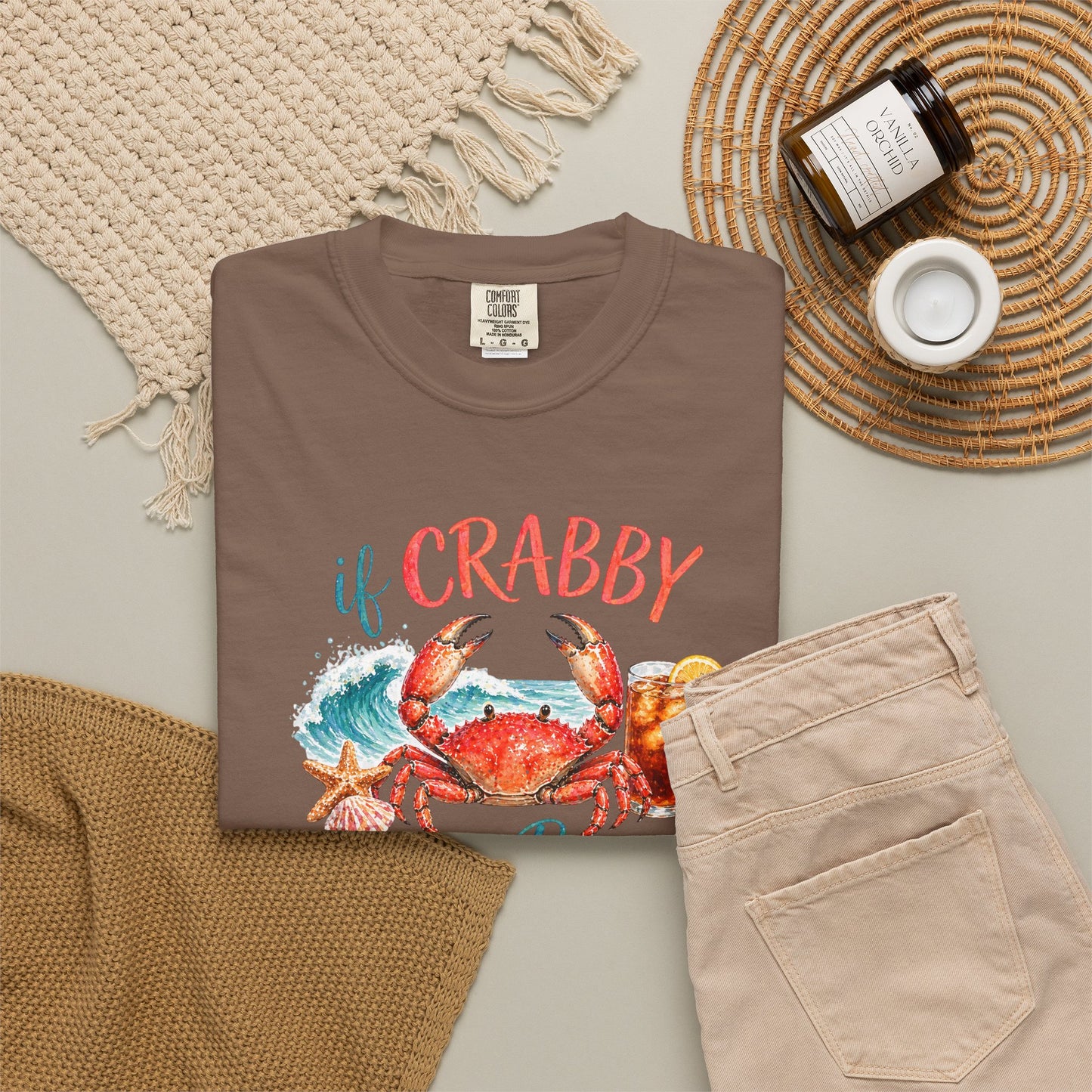If Crabby Please Return to the Beach T-Shirt