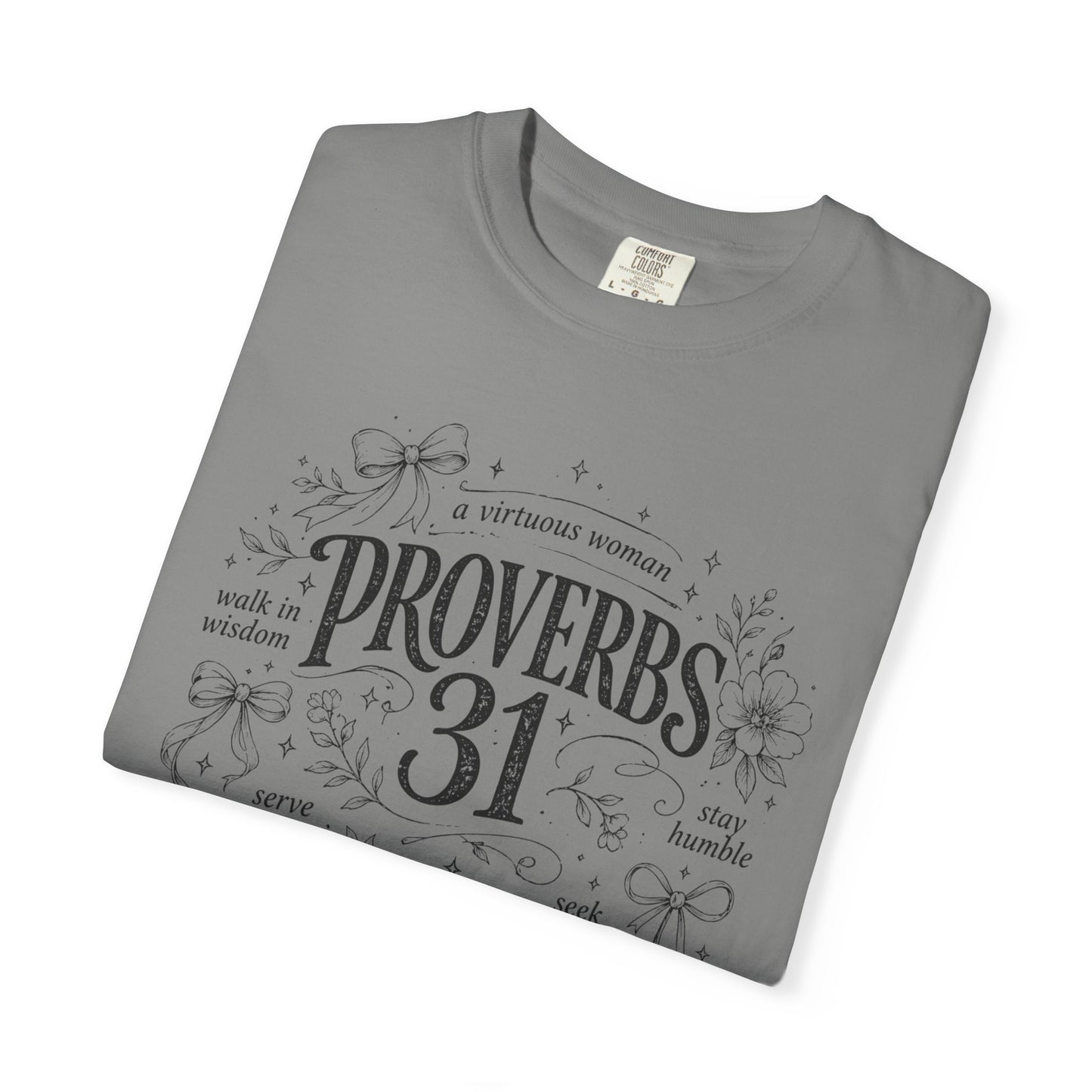 Proverbs 31 Inspirational T-Shirt — Faith-Based Scripture Graphic Tee