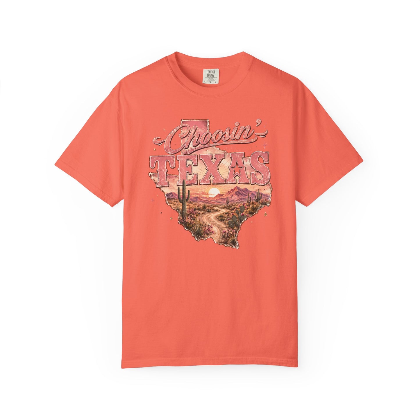 Chasin' Texas T-Shirt — Vintage Desert State Graphic Tee