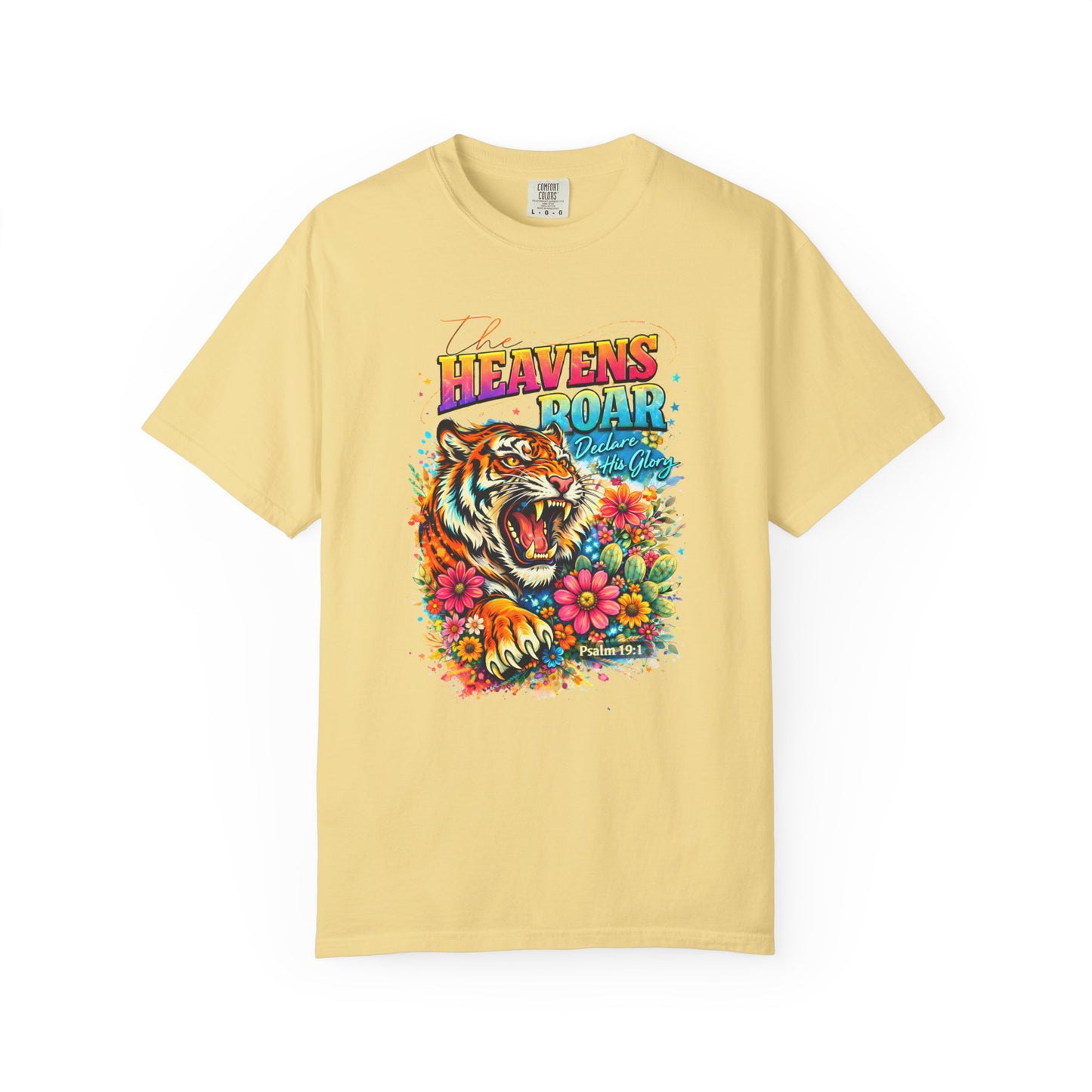 Heaven's Roar Tiger Graphic T-Shirt
