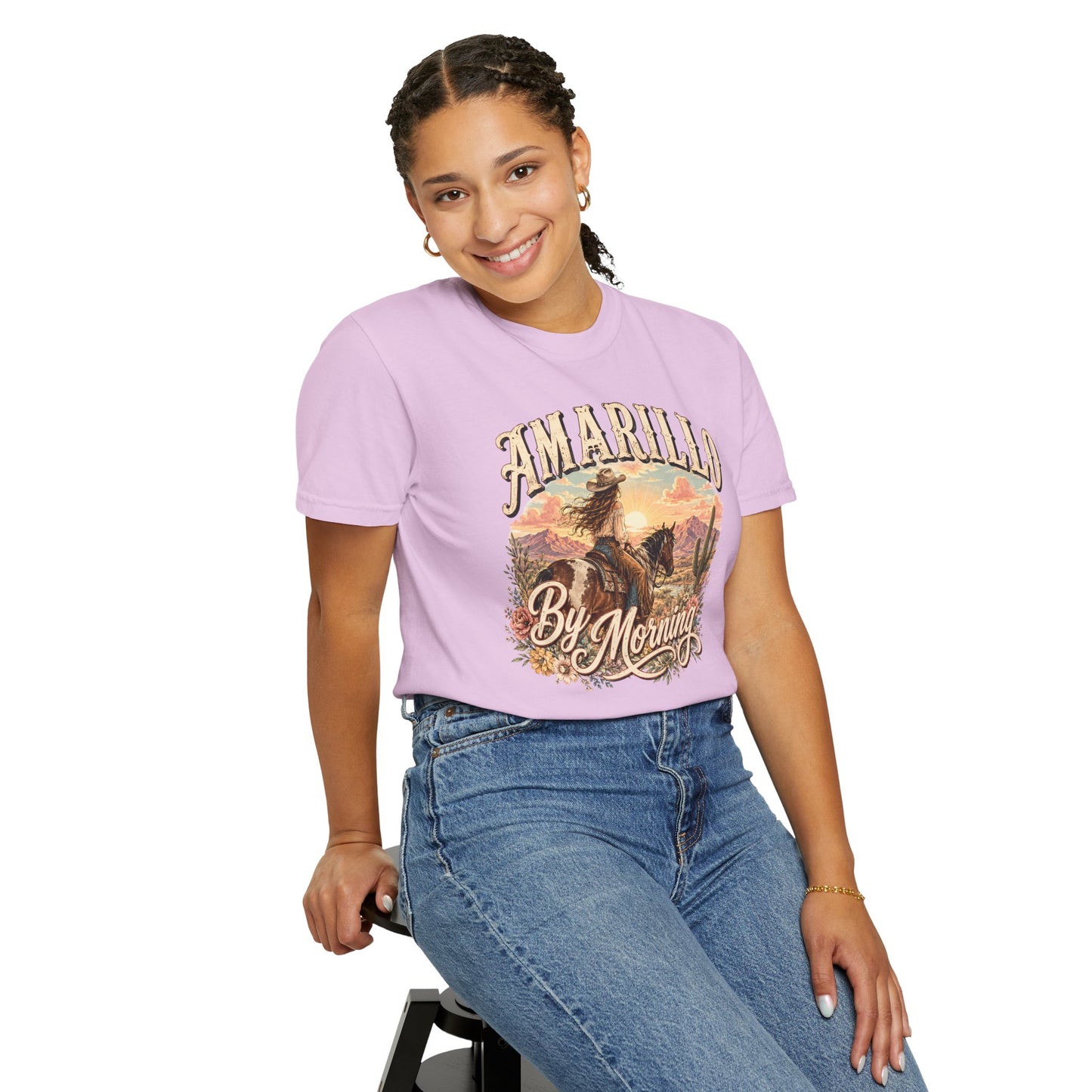 Amarillo By Morning Cowboy T-Shirt — Western Rodeo Graphic Tee