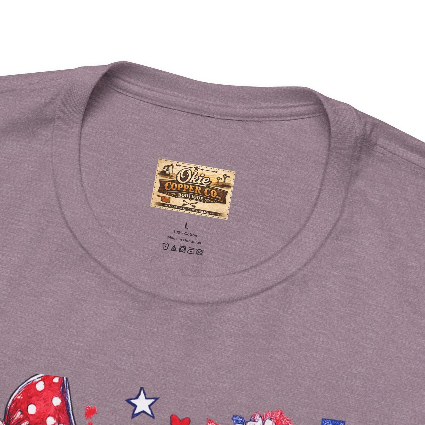 Spartans Pride Graphic Tee — Red, White & Blue School Spirit T-Shirt