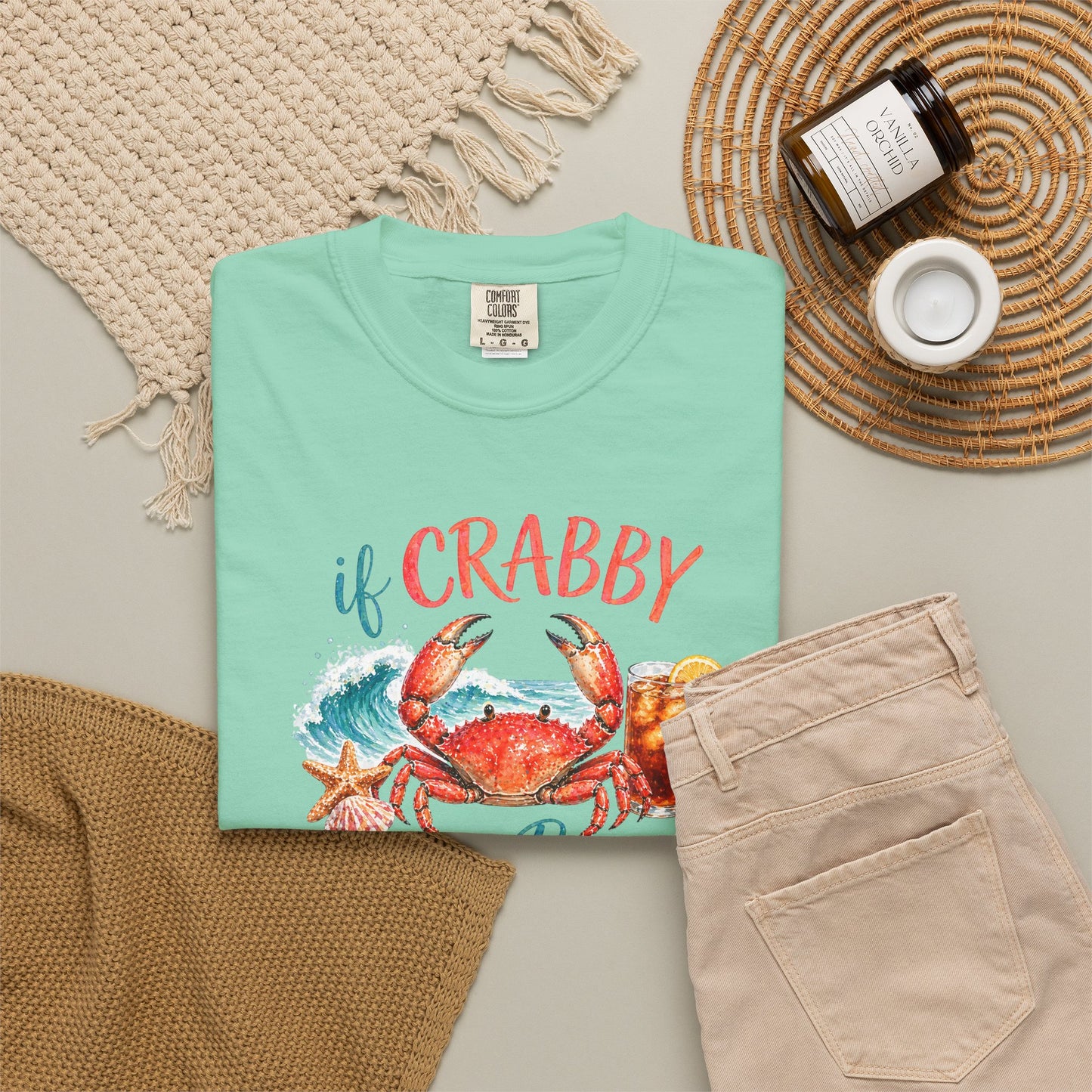If Crabby Please Return to the Beach T-Shirt