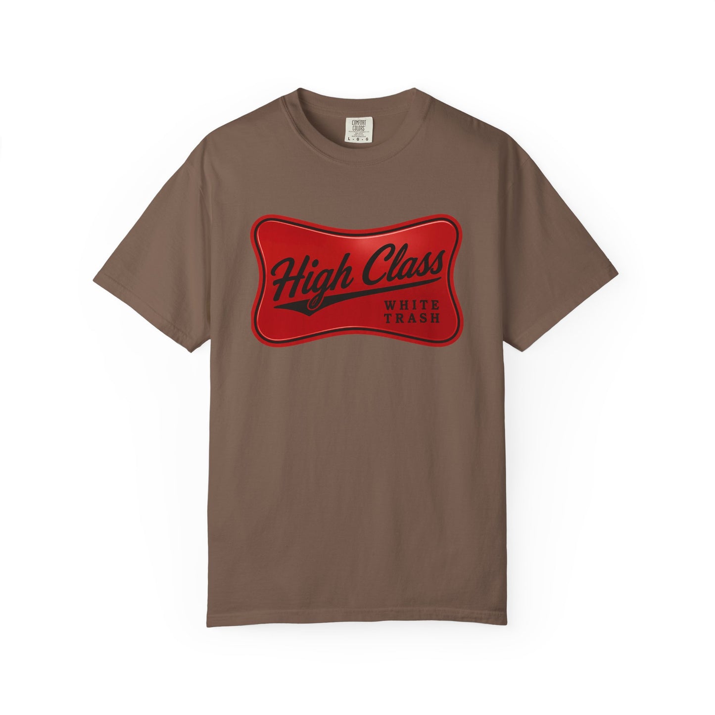 T-Shirt — "High Class White Trash" Retro Logo