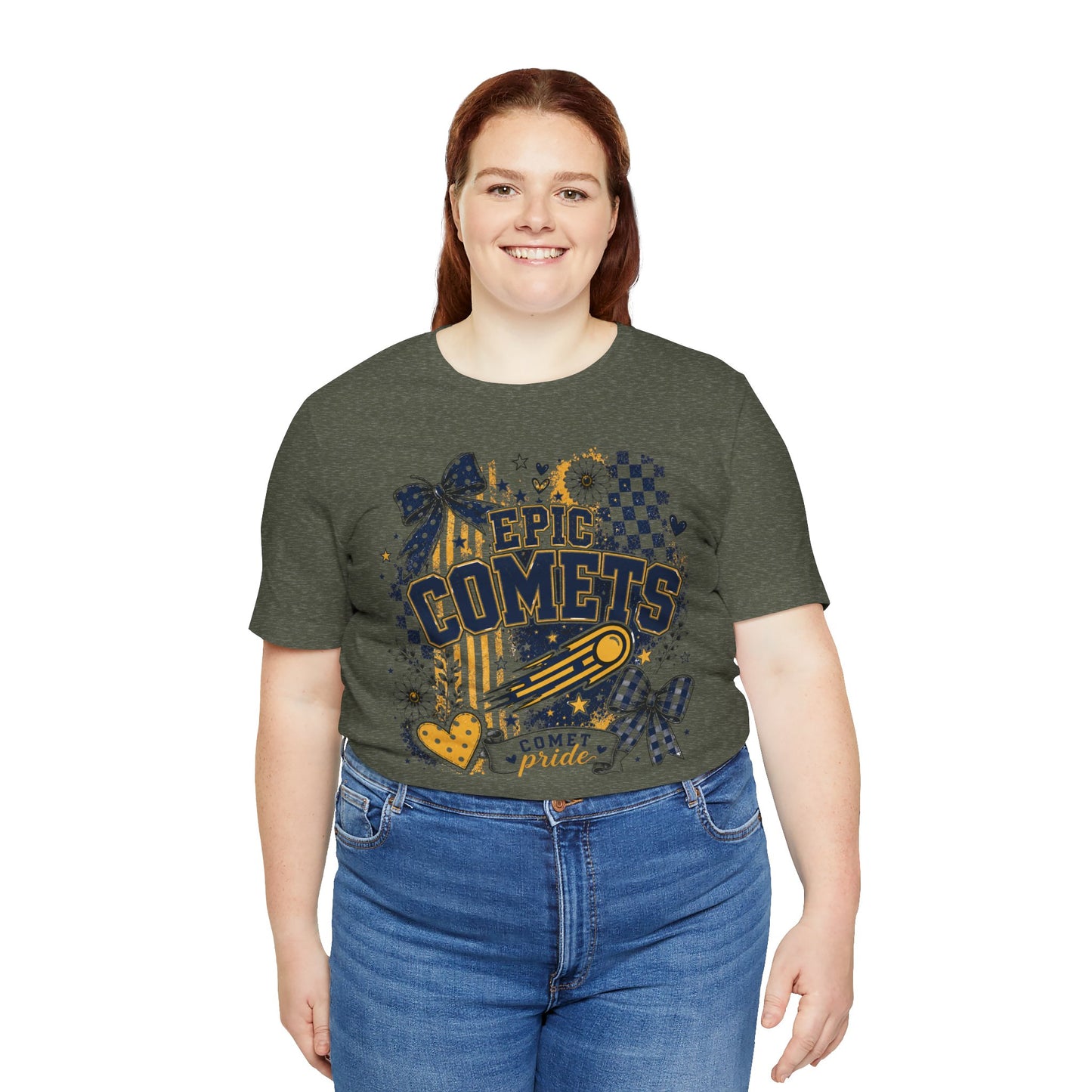 Epic Comets Graphic Tee — Comet Pride School Spirit T‑Shirt