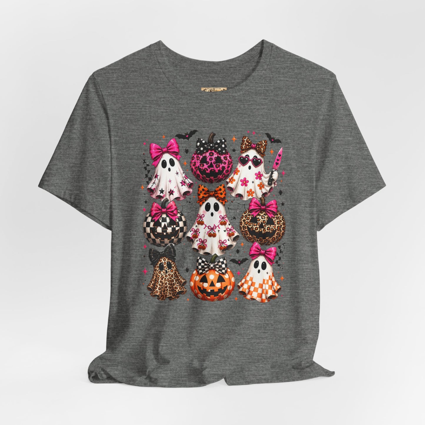 Halloween Kitty Pumpkins Tee