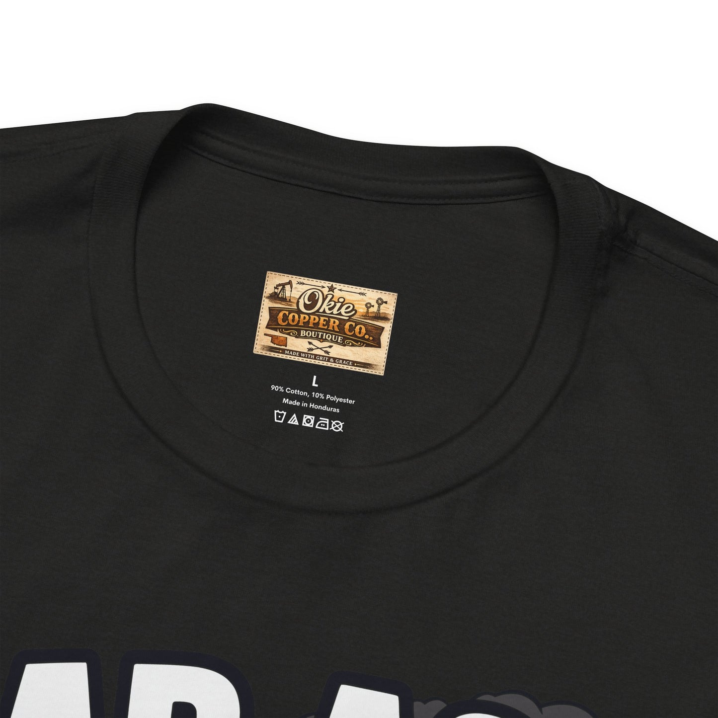 Bad Ass Mother Trucker Tee — Graphic Semi Truck Flames Shirt