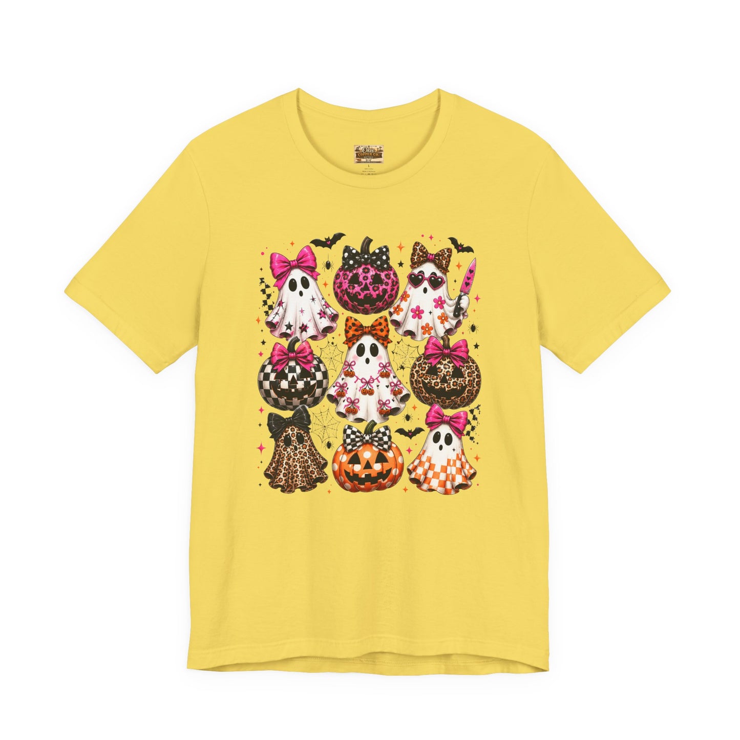 Halloween Kitty Pumpkins Tee