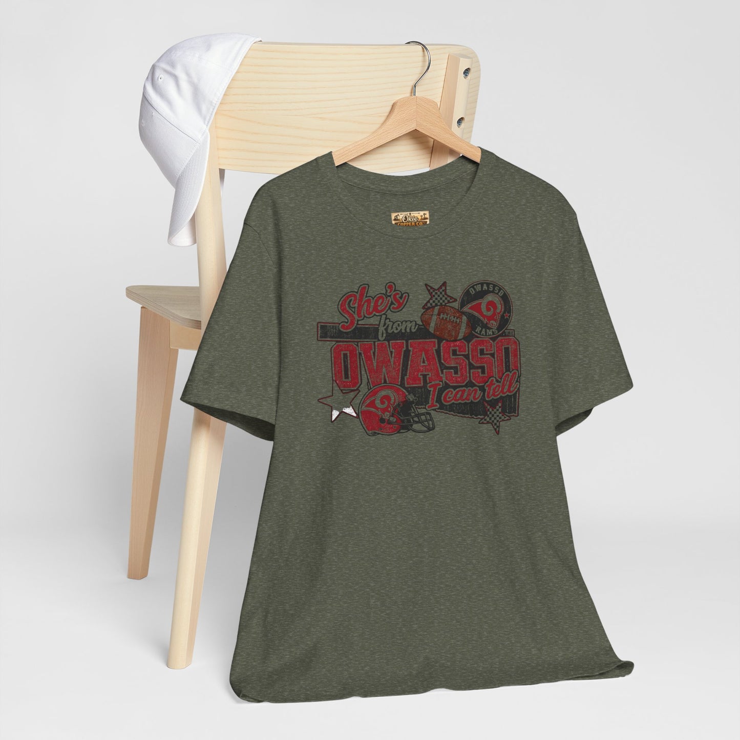 Owasso Pride T-Shirt – "She's from Owasso I can tell" Graphic Tee
