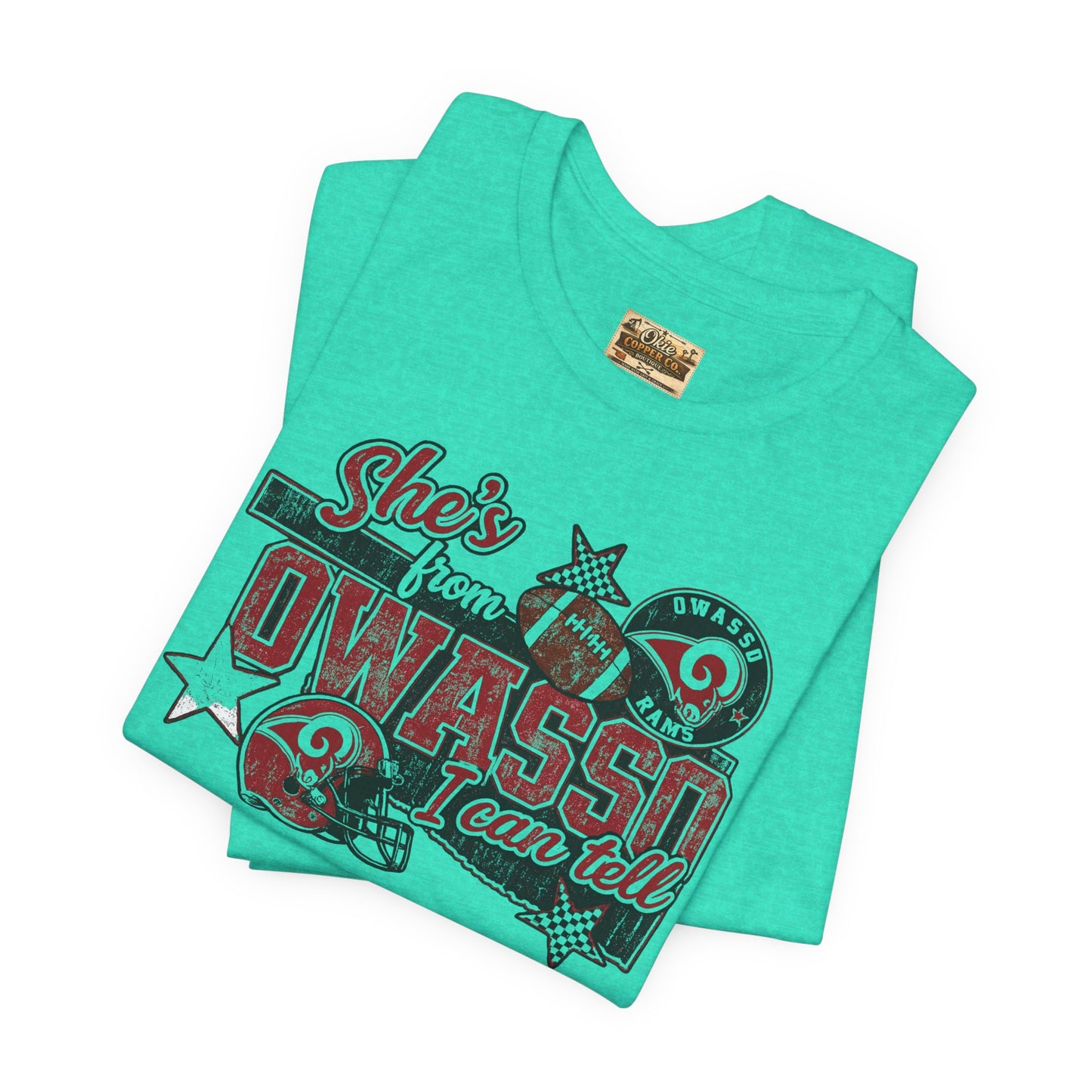 Owasso Pride T-Shirt – "She's from Owasso I can tell" Graphic Tee