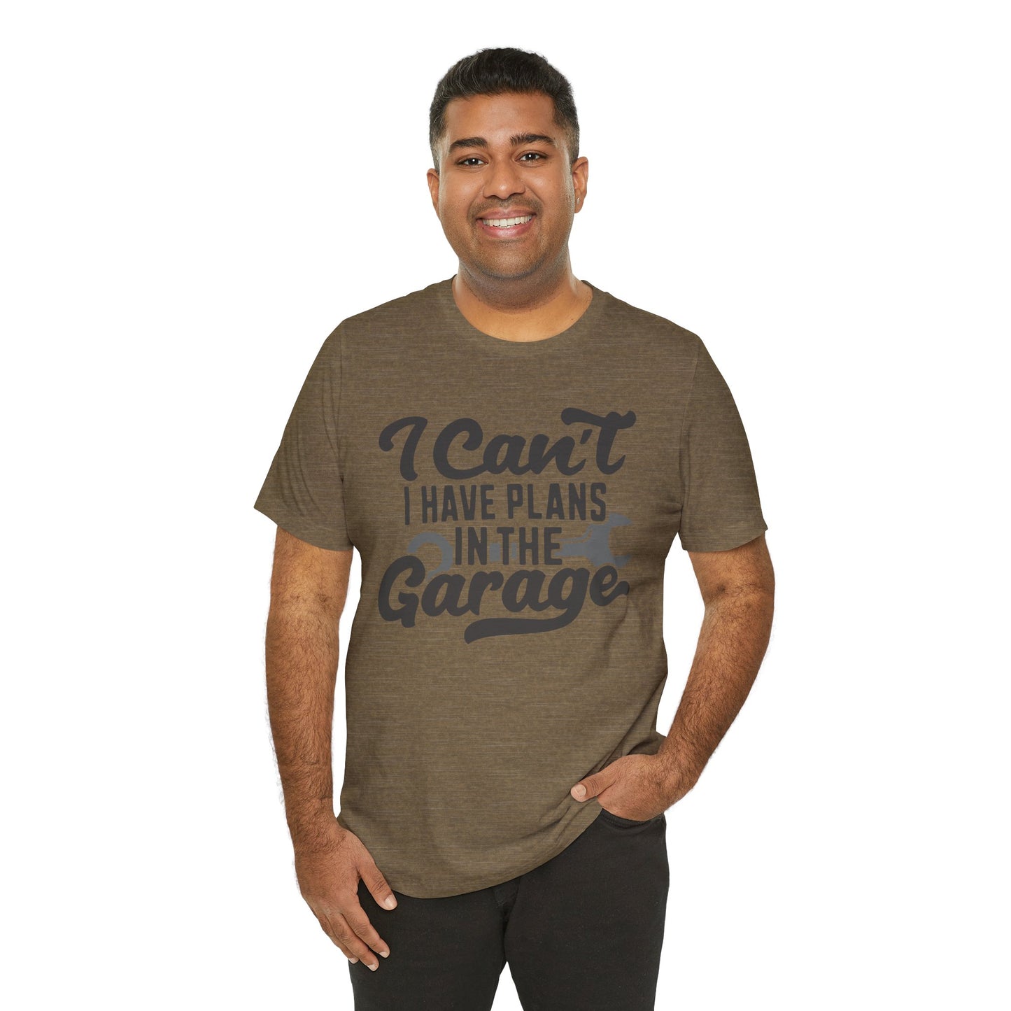 Garage Plans T-Shirt — "I Can't, I Have Plans in the Garage" Mechanic Tee