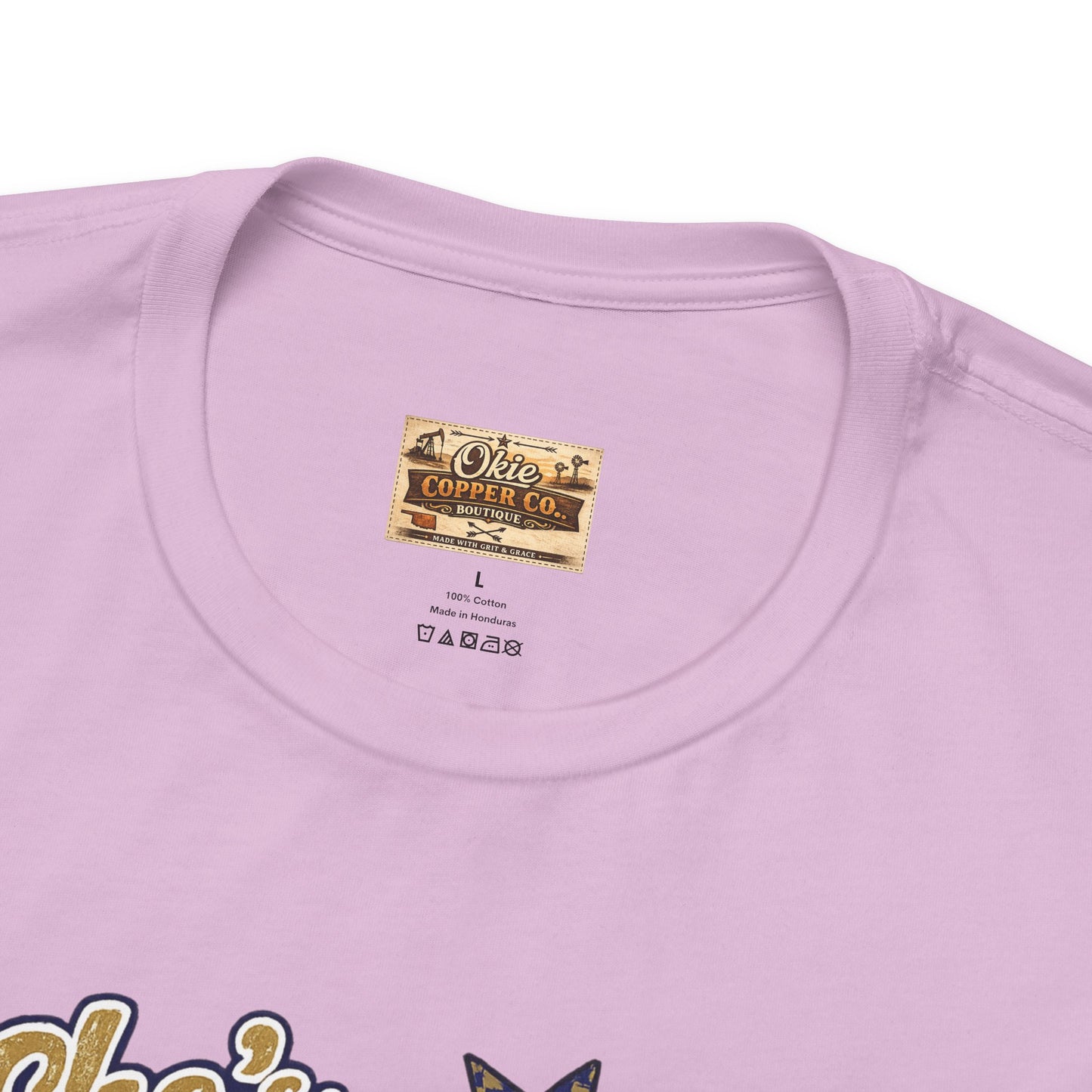 Oologah Team Tee — "Stay from Oologah Teamster" Vintage Football Graphic T-Shirt