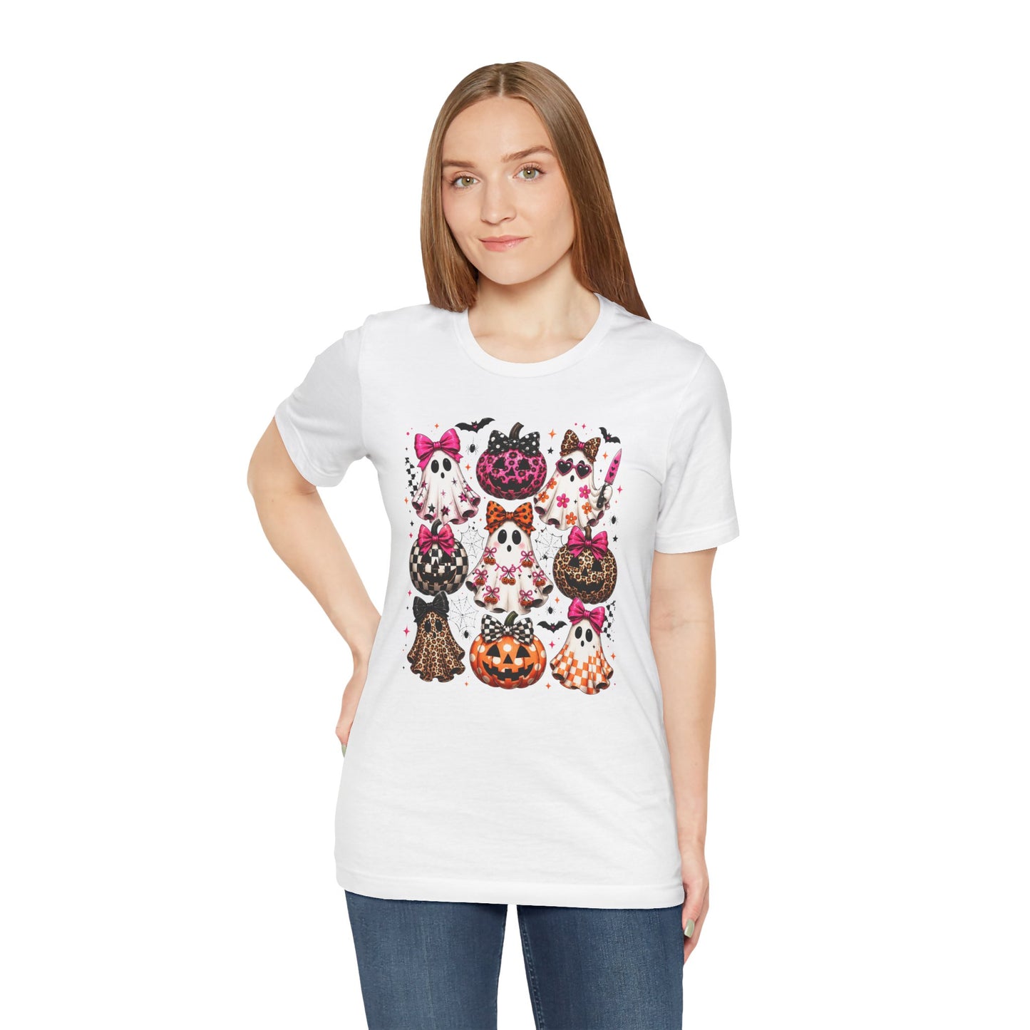 Halloween Kitty Pumpkins Tee