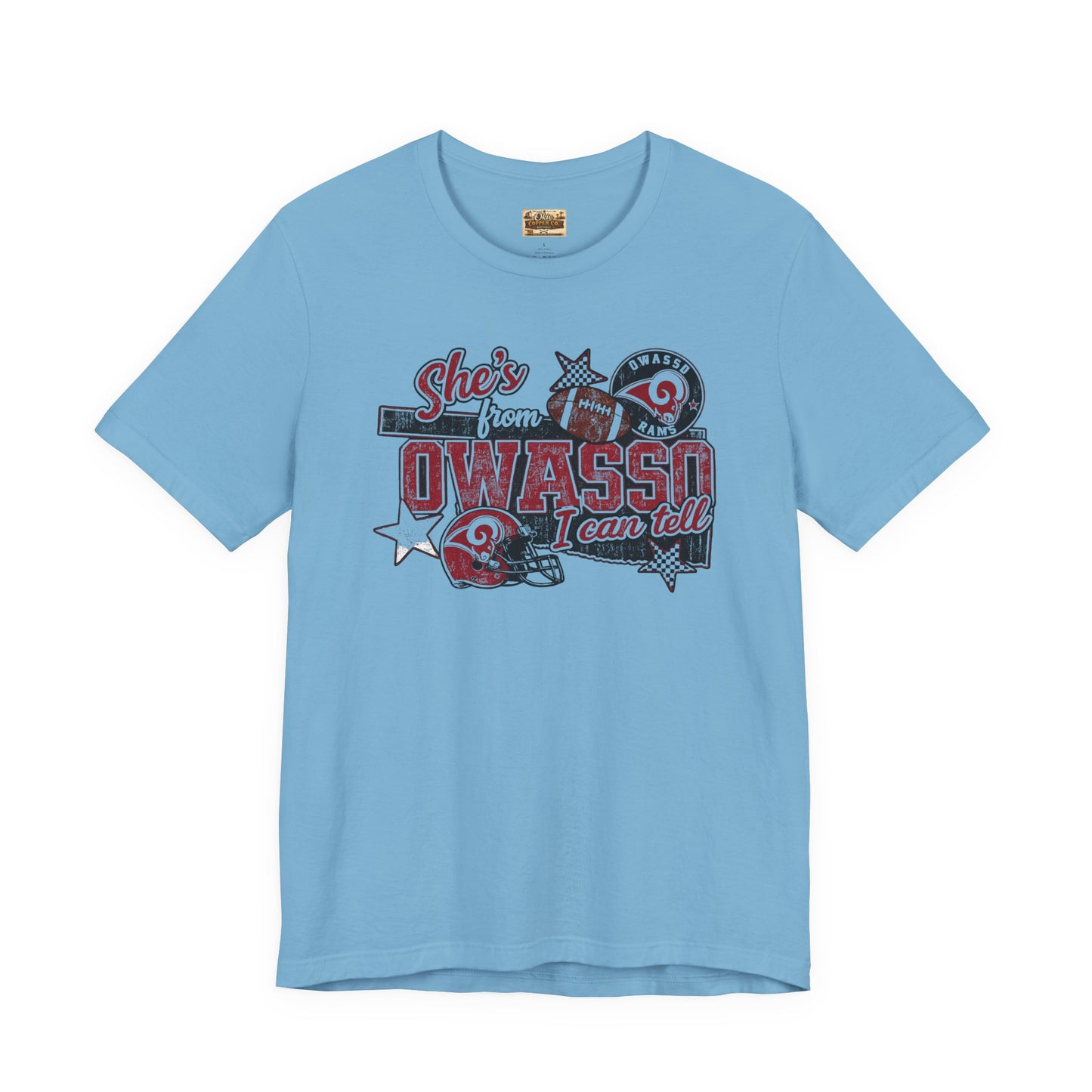 Owasso Pride T-Shirt – "She's from Owasso I can tell" Graphic Tee