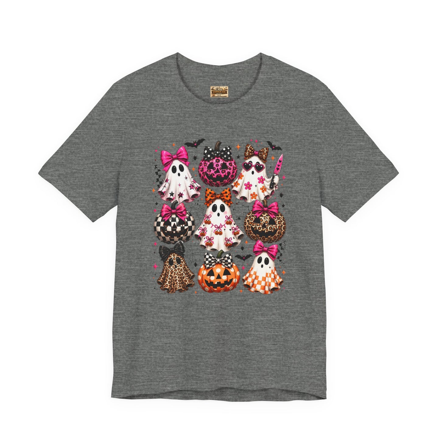 Halloween Kitty Pumpkins Tee