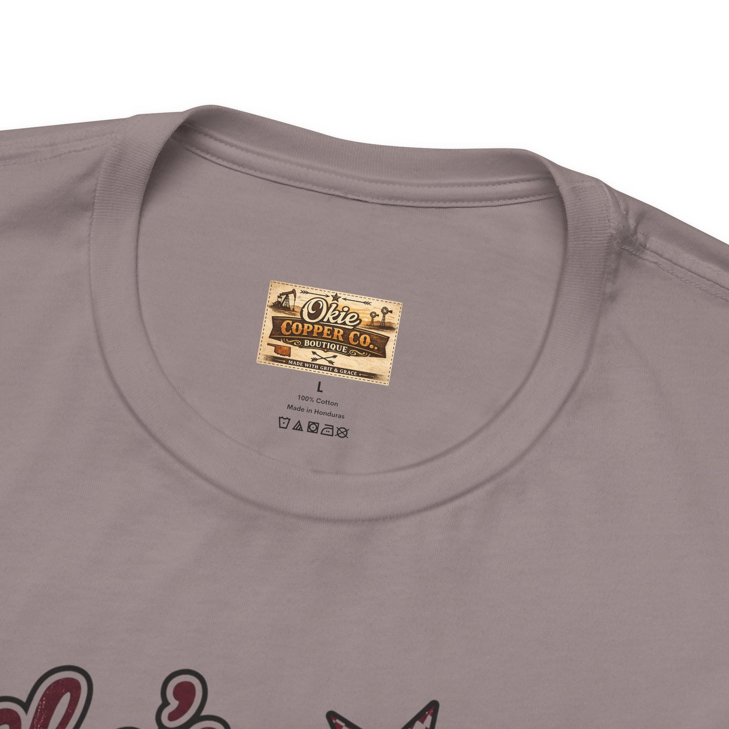 She's from Jenks Tee — Vintage High School Football Graphic T-Shirt