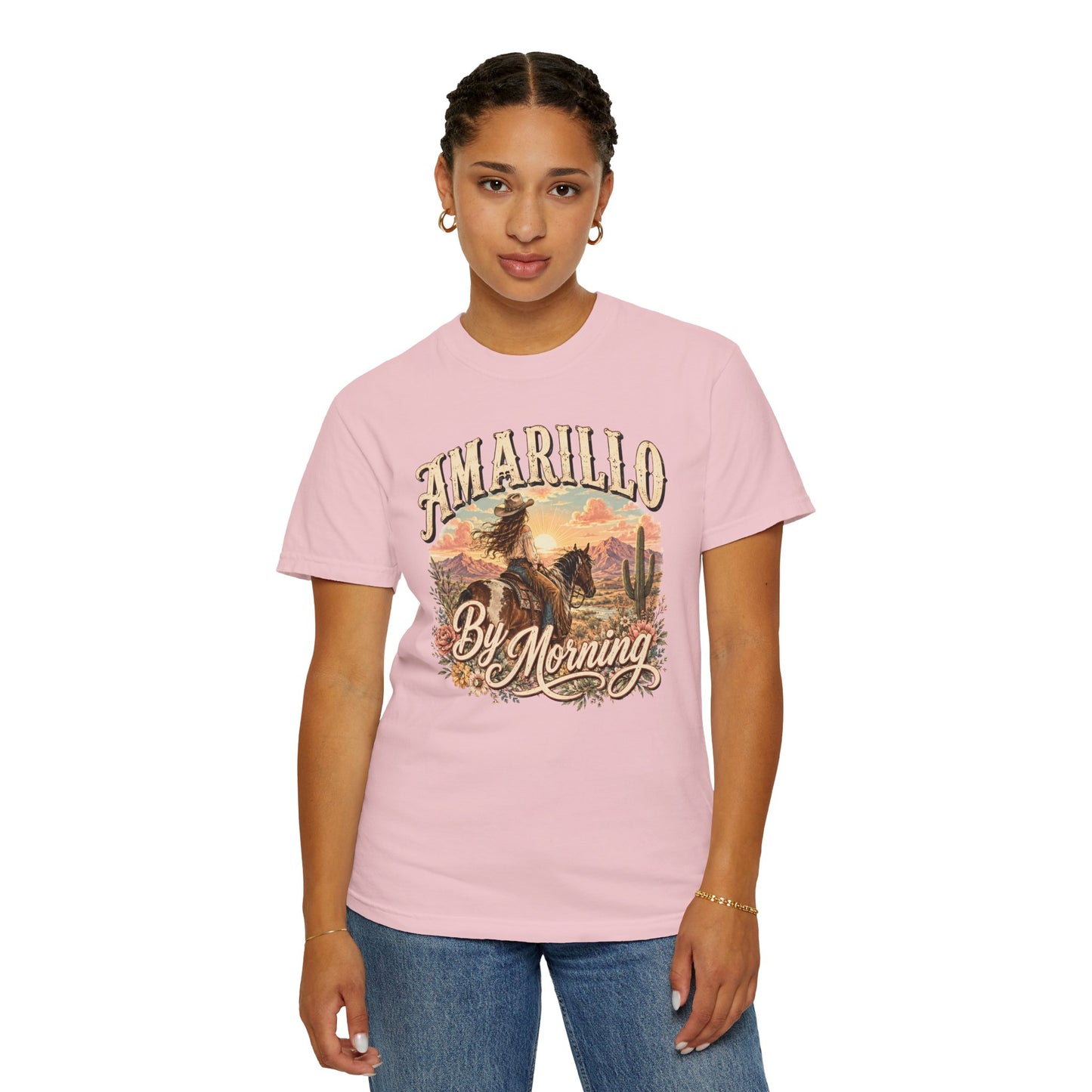 Amarillo By Morning Cowboy T-Shirt — Western Rodeo Graphic Tee
