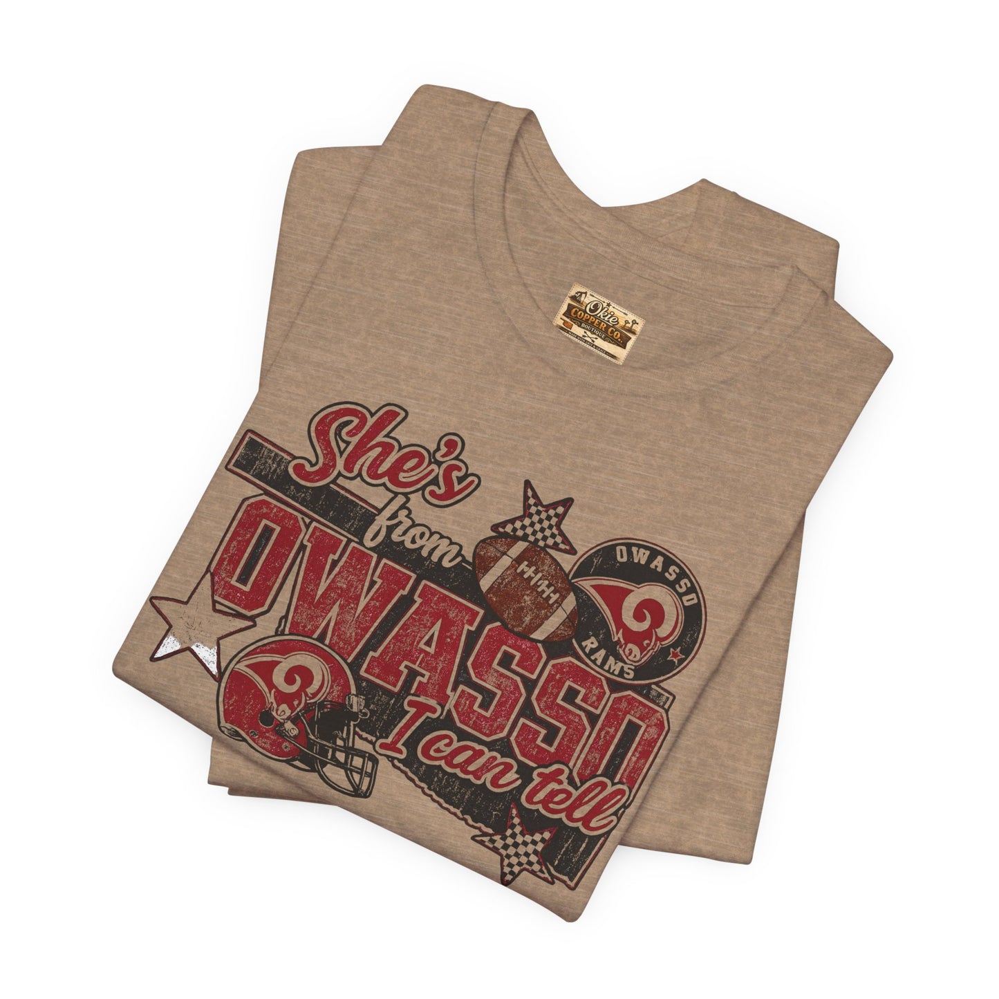 Owasso Pride T-Shirt – "She's from Owasso I can tell" Graphic Tee