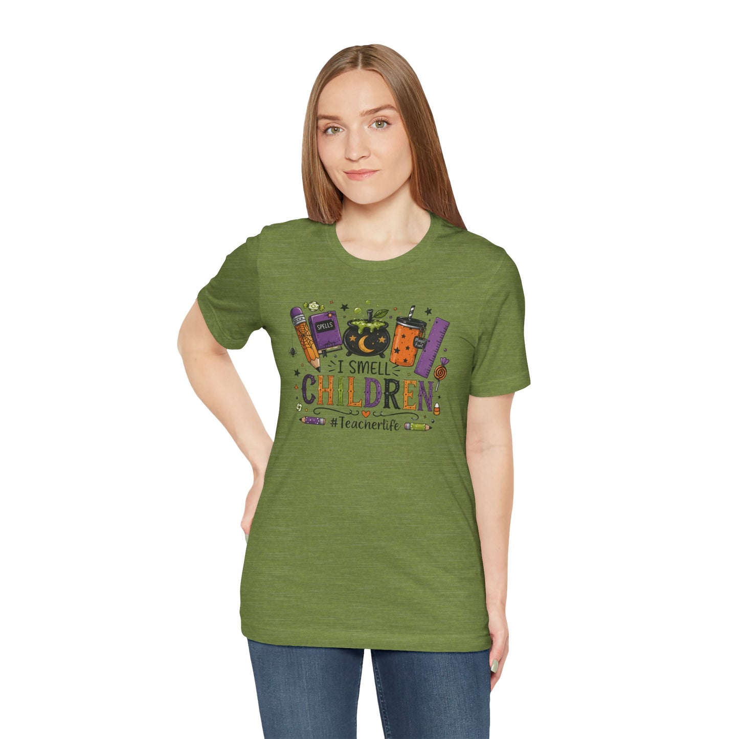 I Smell Children Halloween Teacher T-Shirt