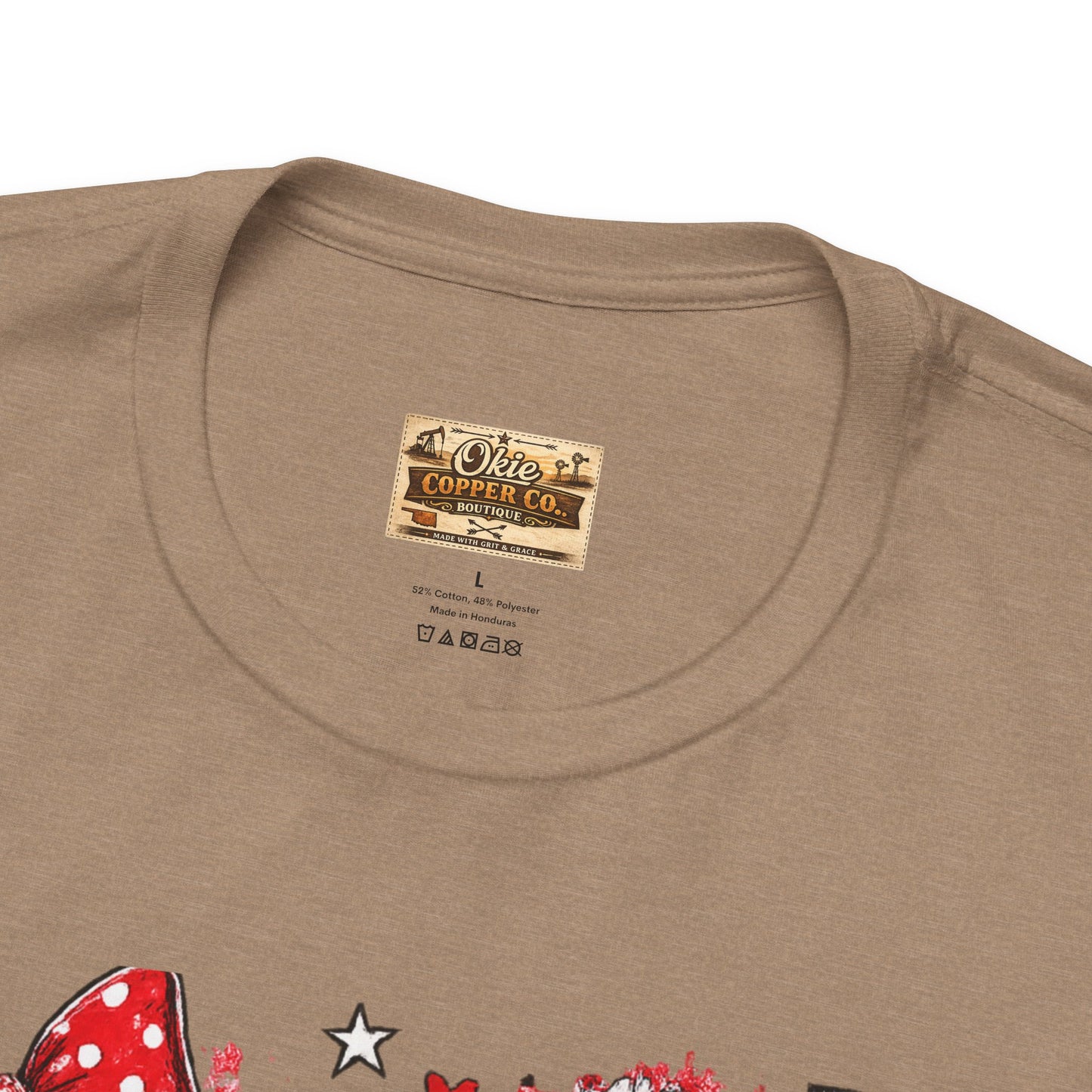 Ridgerunners Pride T-Shirt — School Mascot Red & Black Graphic Tee