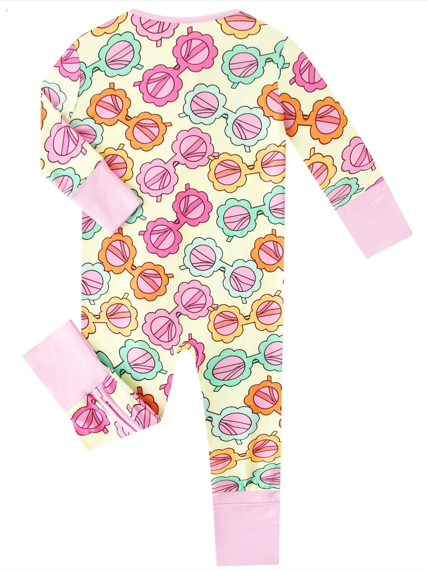 Sassy Shades Bamboo Baby Convertible Zippy Romper