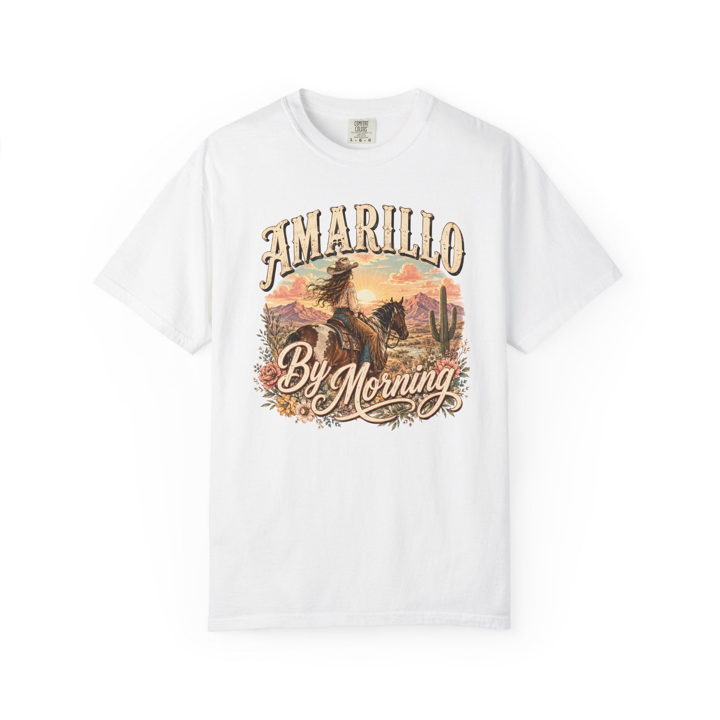 Amarillo By Morning Cowboy T-Shirt — Western Rodeo Graphic Tee