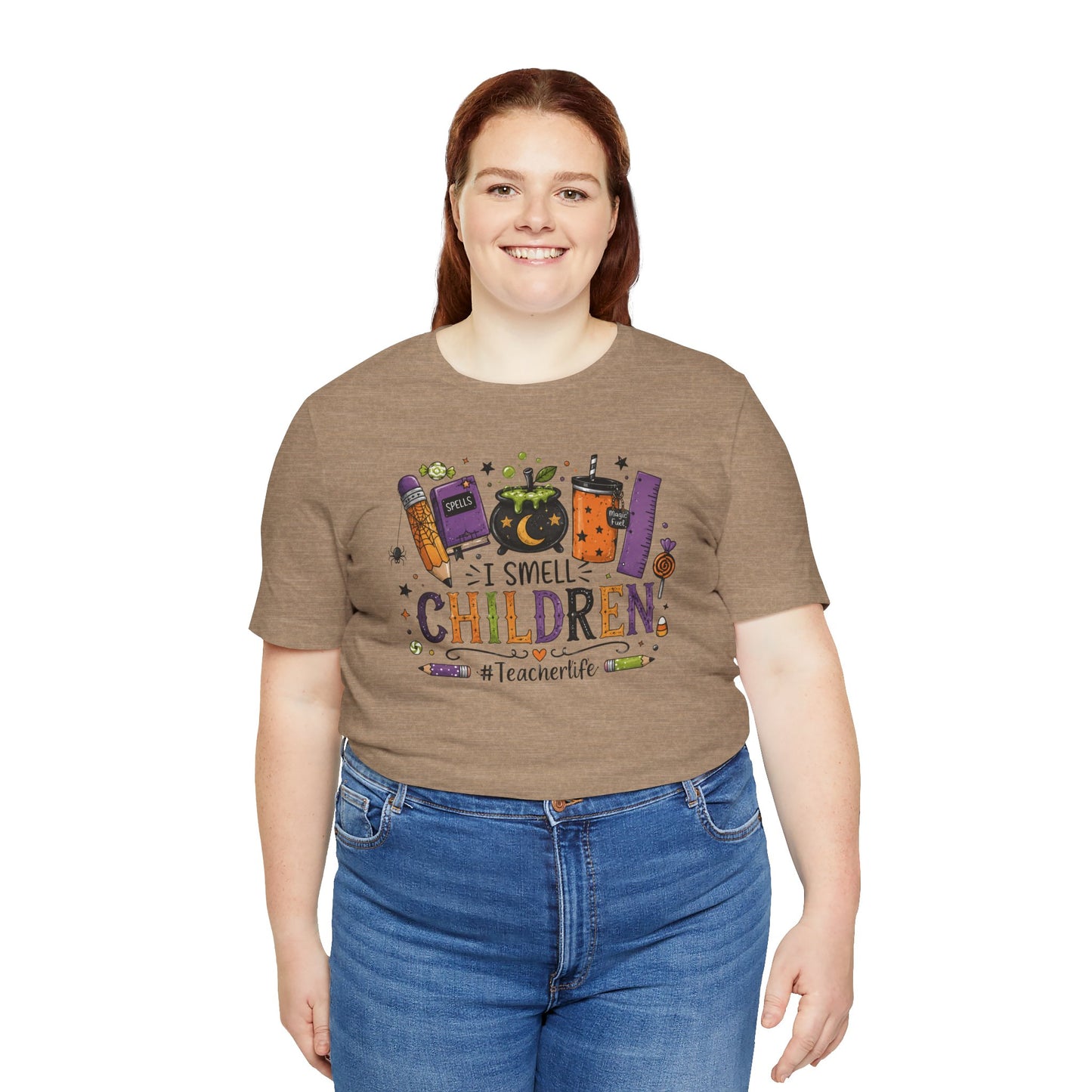 I Smell Children Halloween Teacher T-Shirt