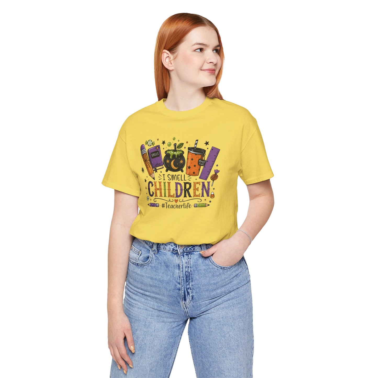 I Smell Children Halloween Teacher T-Shirt