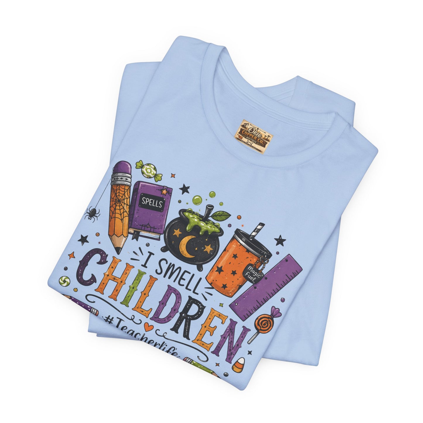 I Smell Children Halloween Teacher T-Shirt