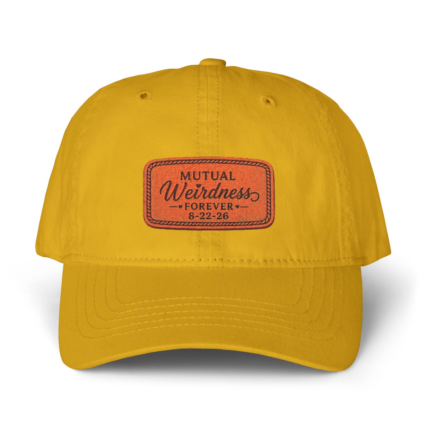 Women's Pigment-Dyed Cap with Fashion Undervisor (Embroidery)