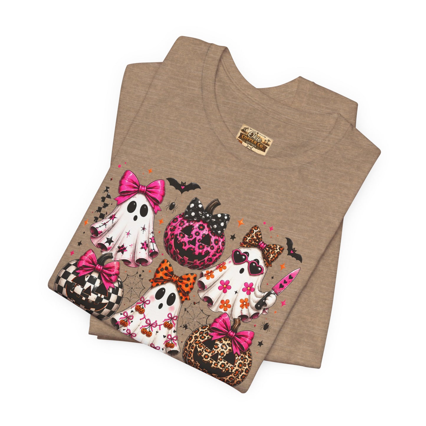 Halloween Kitty Pumpkins Tee
