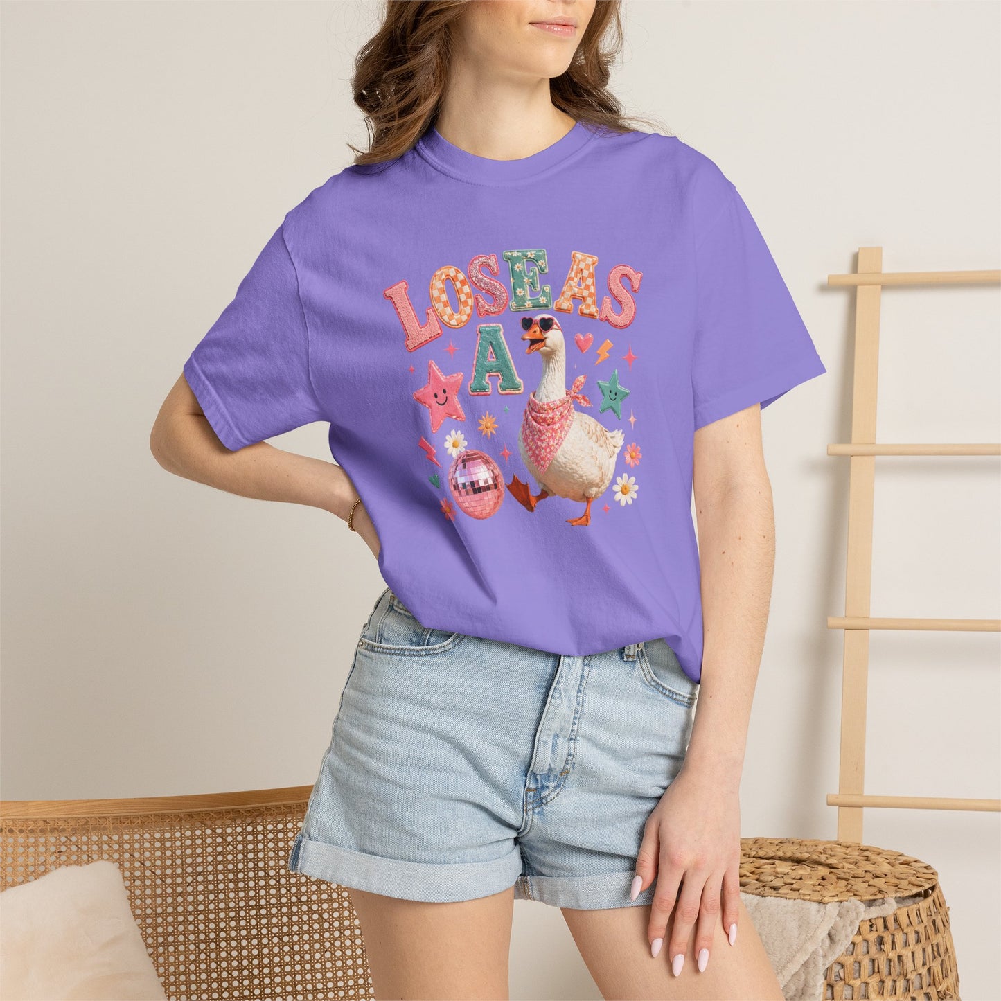 Lose As A Goose T-Shirt — Cute Retro Duck Graphic Tee