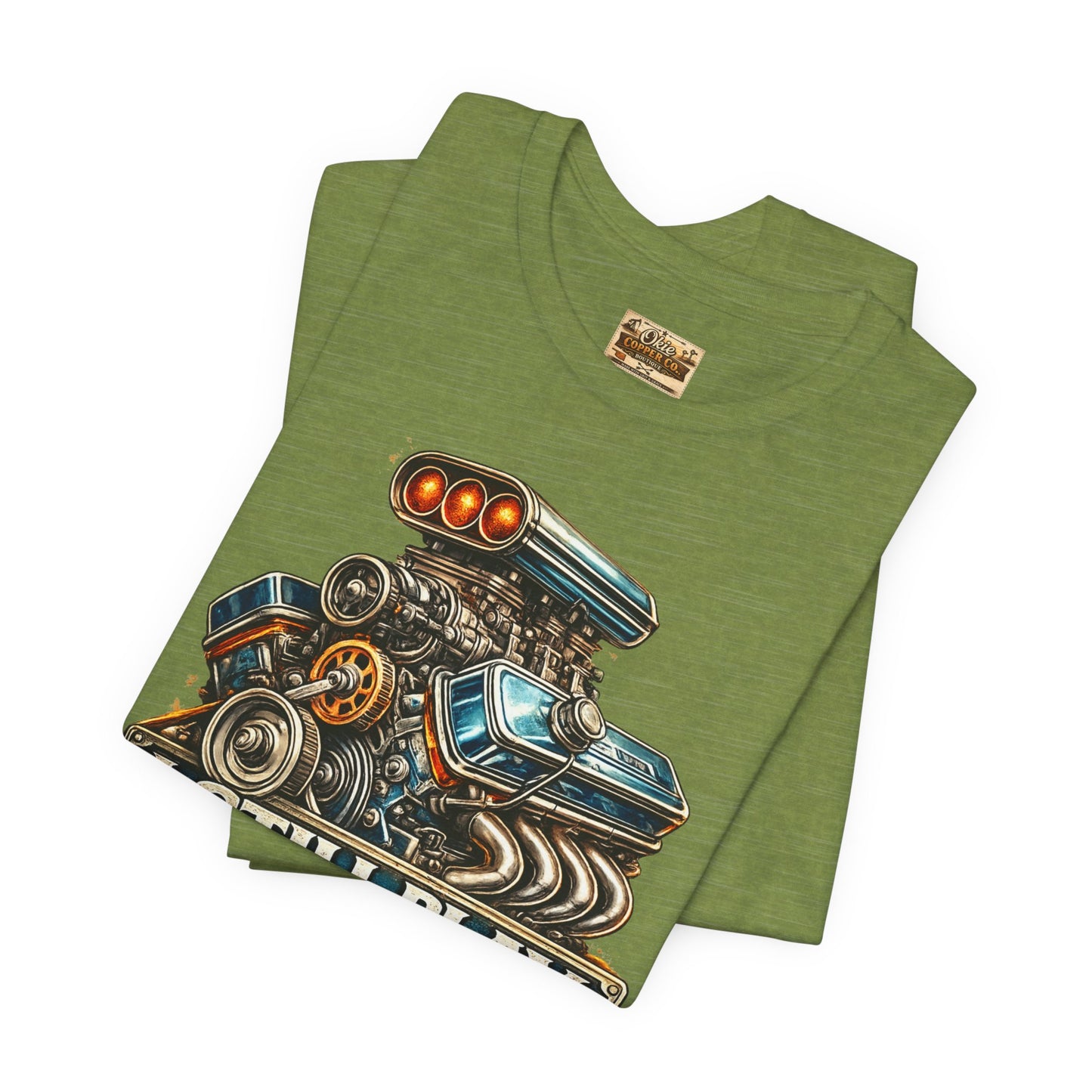 Engine Graphic Tee — "I Still Play With Blocks" Car Lover T-Shirt
