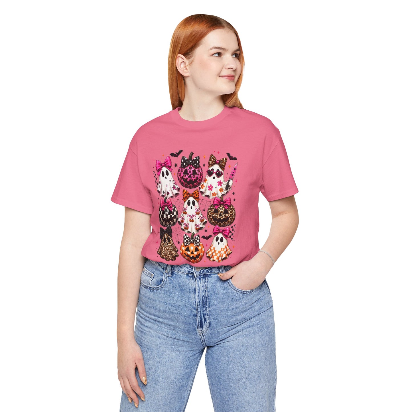 Halloween Kitty Pumpkins Tee