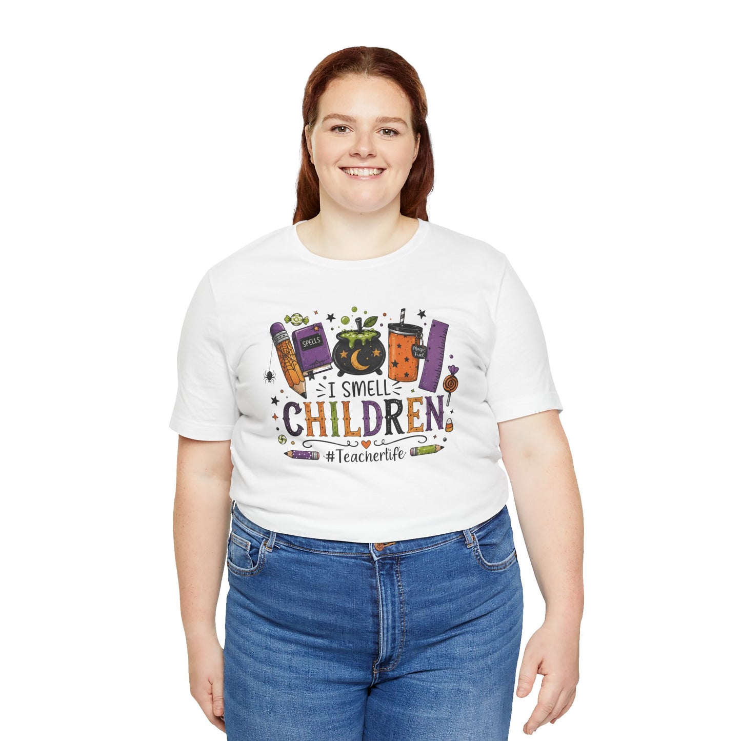 I Smell Children Halloween Teacher T-Shirt