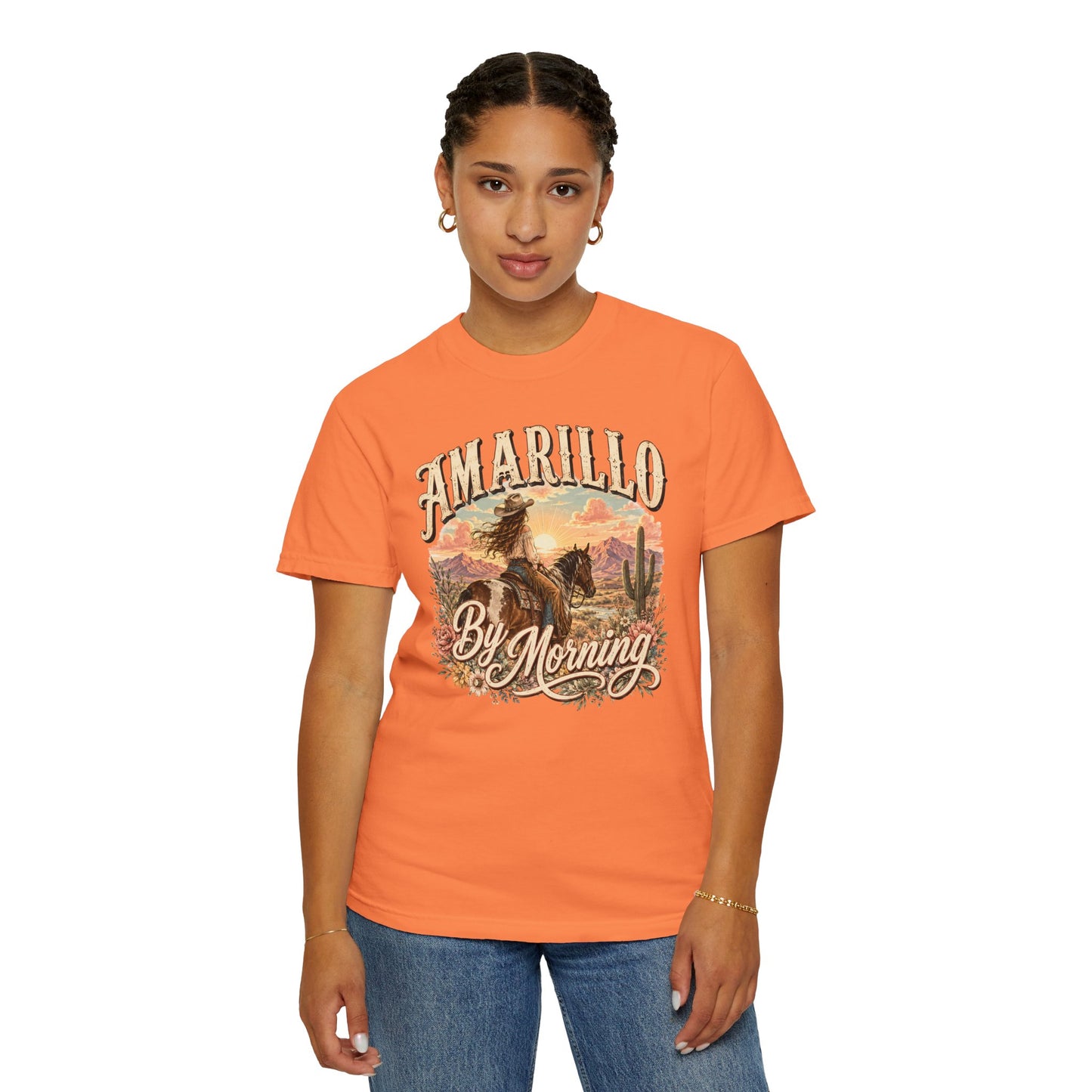 Amarillo By Morning Cowboy T-Shirt — Western Rodeo Graphic Tee
