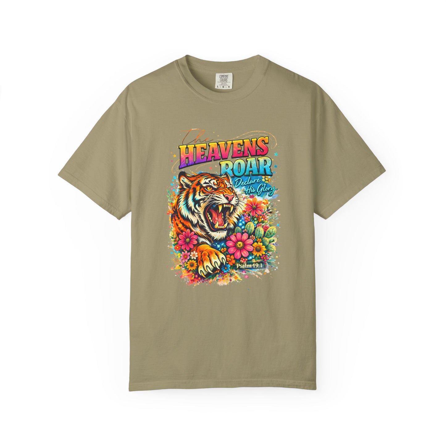 Heaven's Roar Tiger Graphic T-Shirt