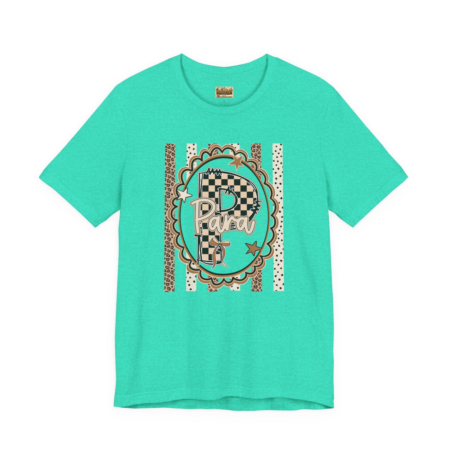 Retro Checkerboard Graphic Tee — Father’s Day Vintage Plaid Dad Shirt