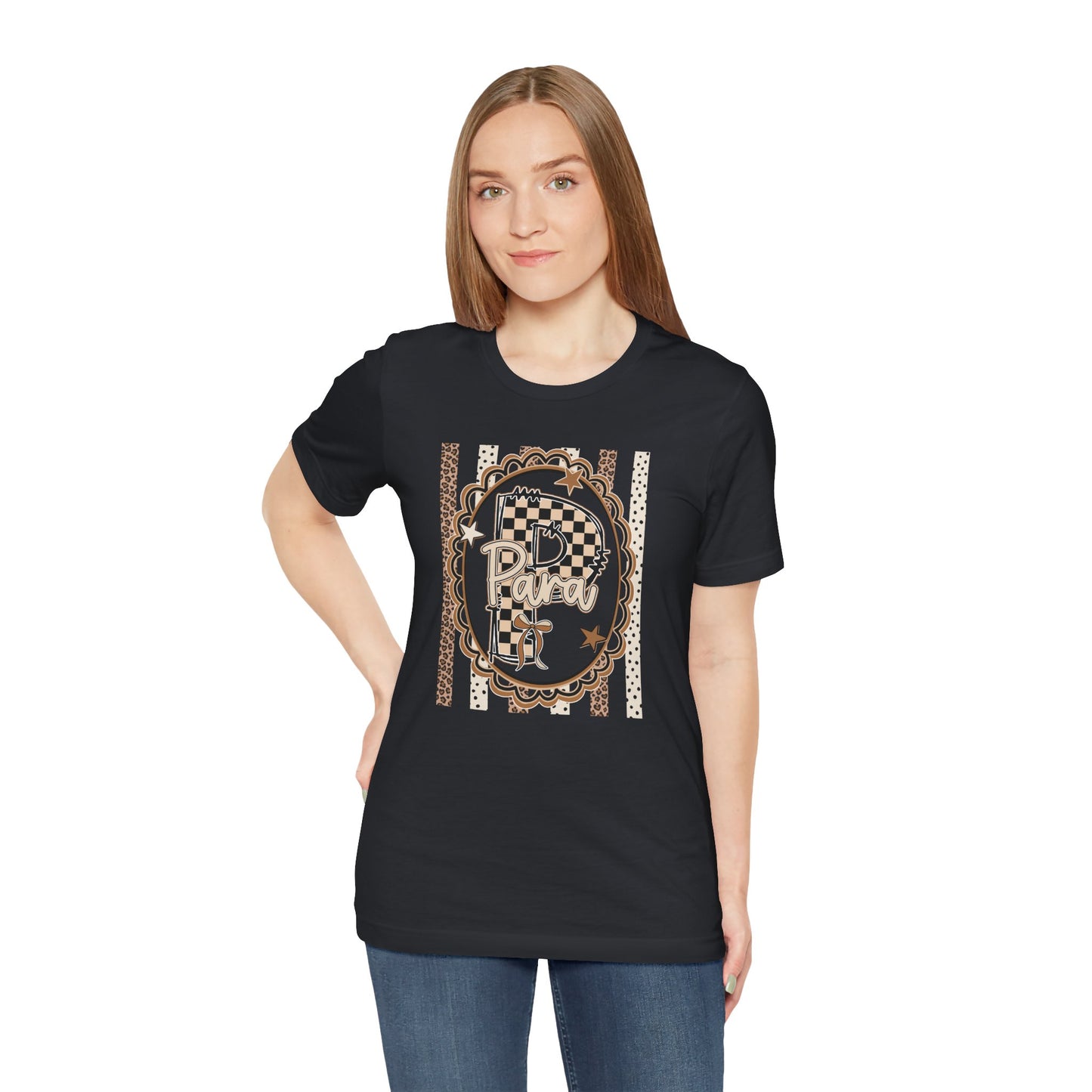 Retro Checkerboard Graphic Tee — Father’s Day Vintage Plaid Dad Shirt