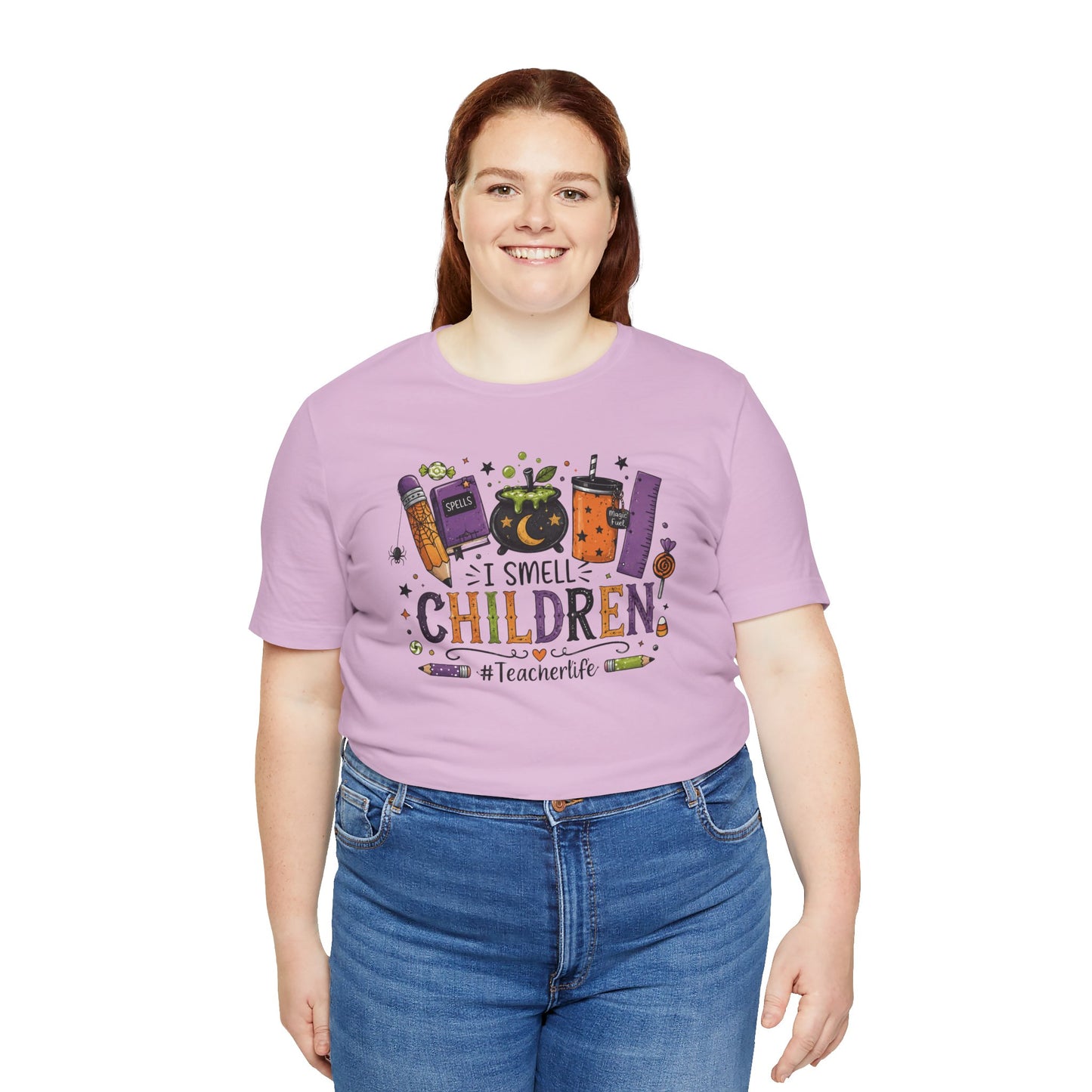 I Smell Children Halloween Teacher T-Shirt
