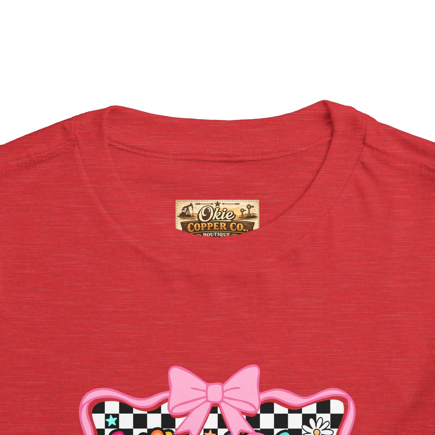 Kindergarten Toddler Tee — Colorful 'kinder' Back to School Shirt