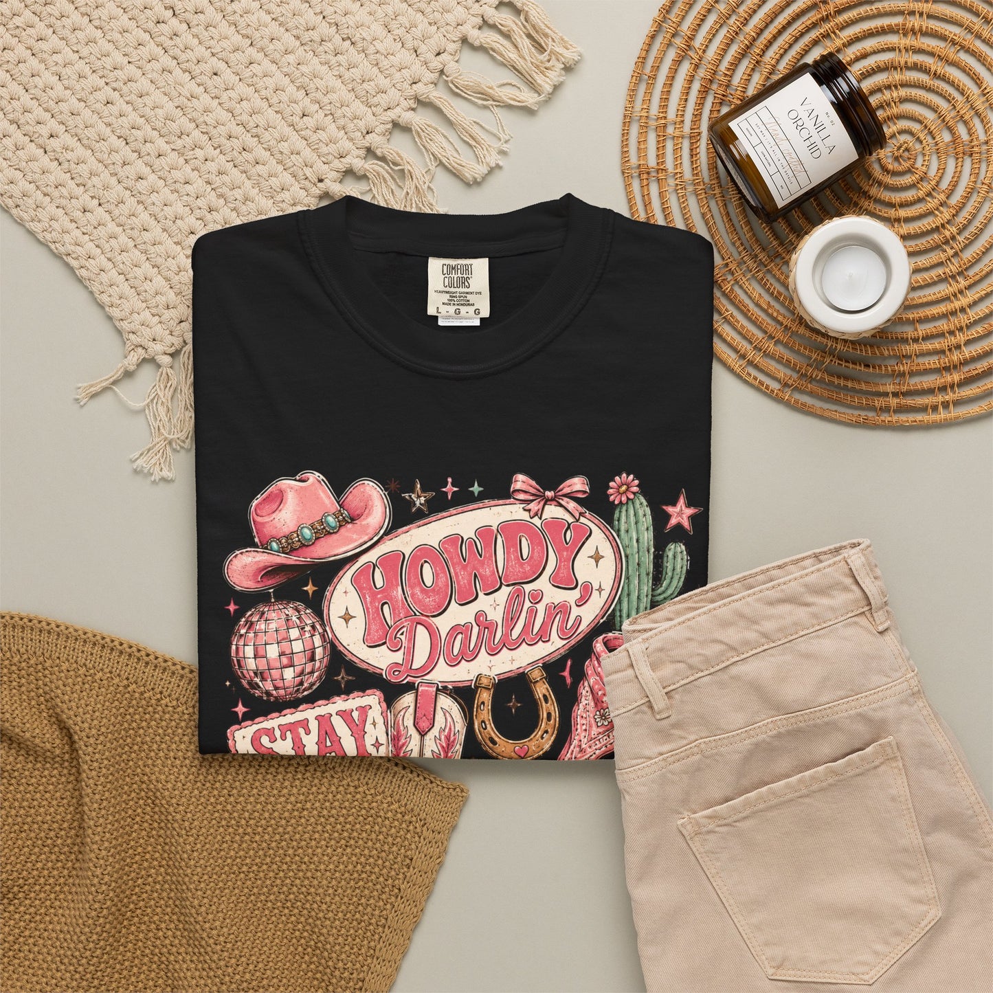 Howdy Darlin' Western Graphic T-Shirt