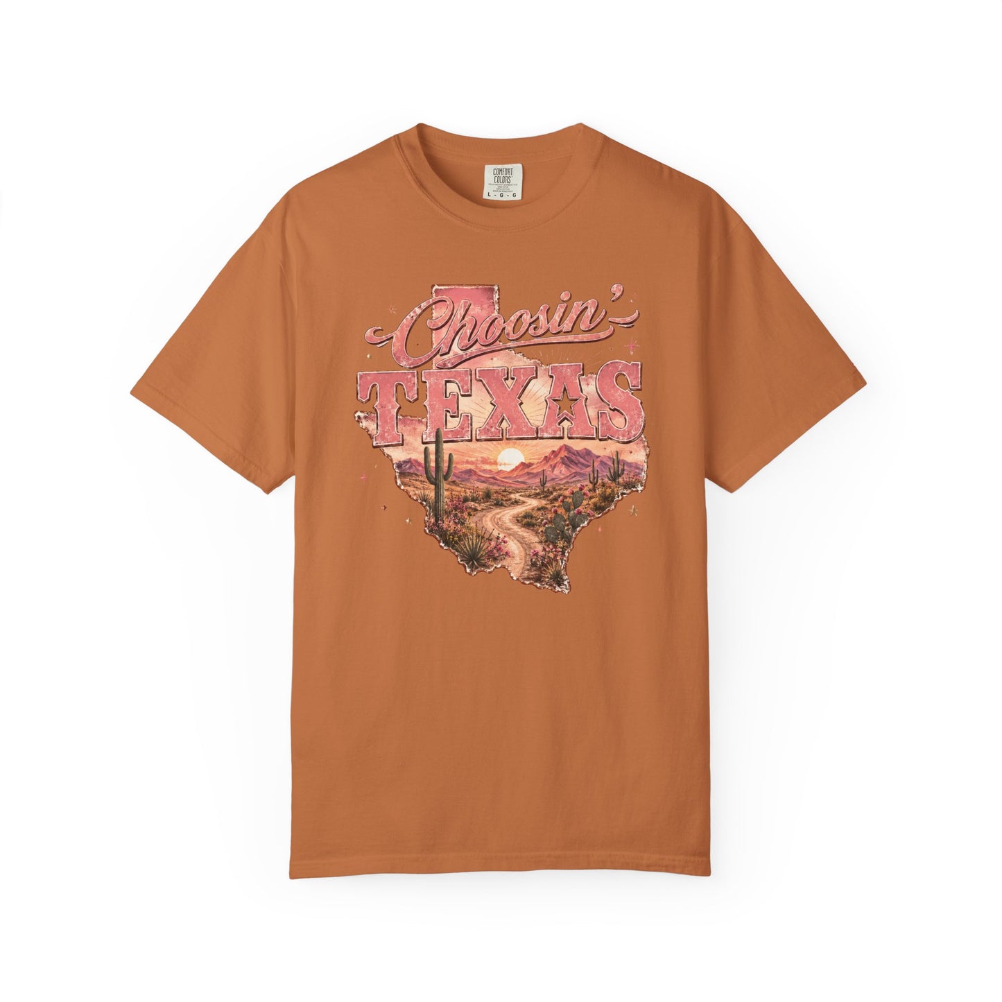Chasin' Texas T-Shirt — Vintage Desert State Graphic Tee