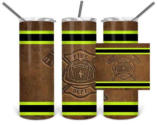 Fire Department 20 oz Skinny Tumbler
